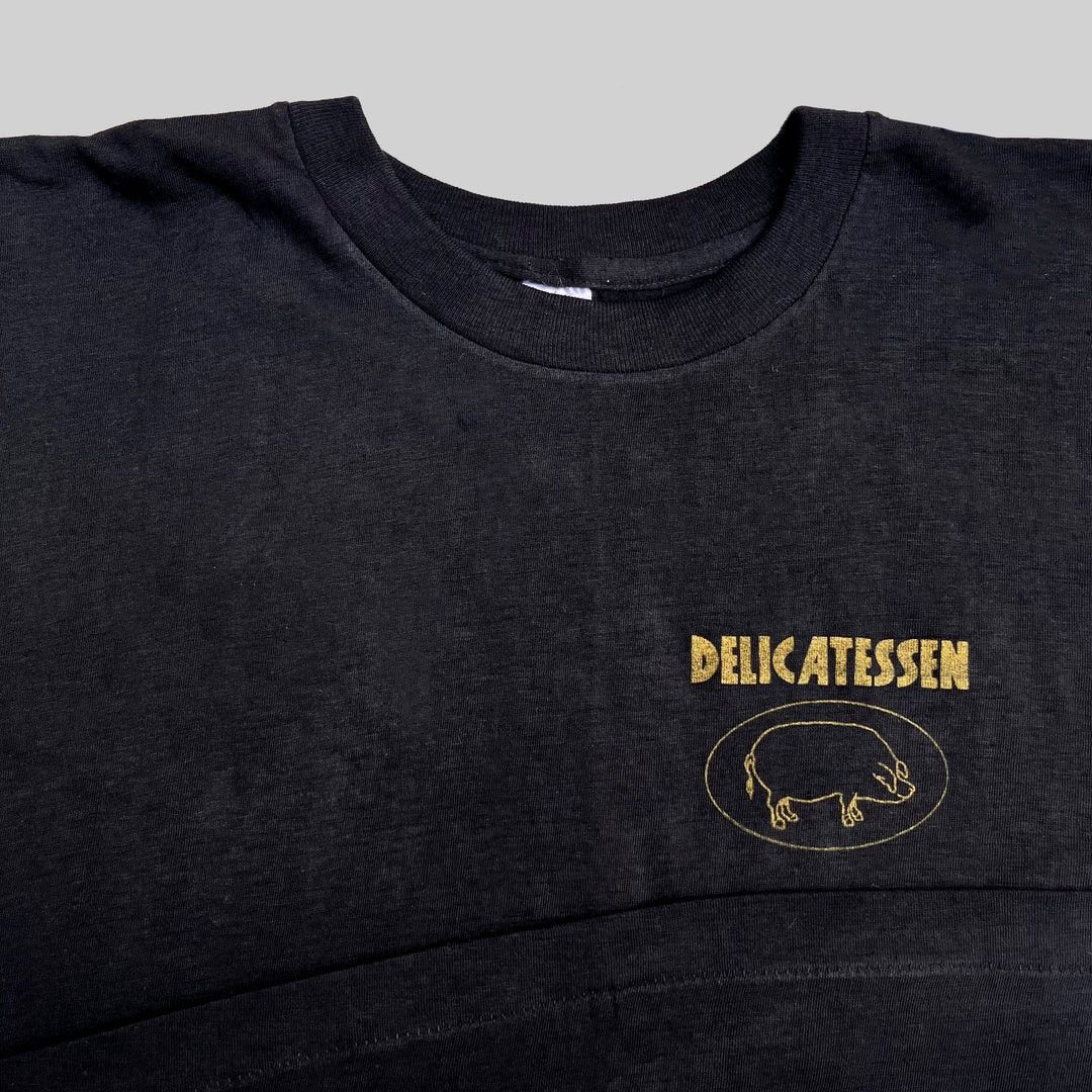 Vintage Delicatessen 1991 Vintage Movie Promo Logo 90s T-Shirt Size US L / EU 52-54 / 3 - 3 Thumbnail