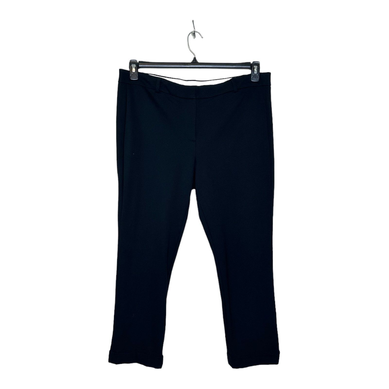 Lands' End Land's End black cropped pants size 16P Size 38" / US 16 / IT 52 - 6 Thumbnail