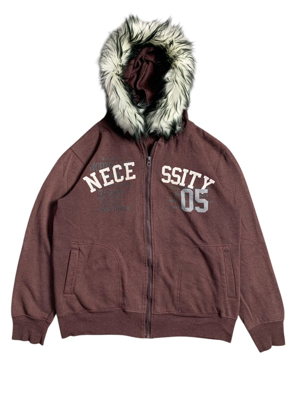 Japanese Brand STAFFA POEM 53 FUR ZIP HOODIE IFSIX LGB HYSTERIC STYLE Size US L / EU 52-54 / 3 - 1 Thumbnail