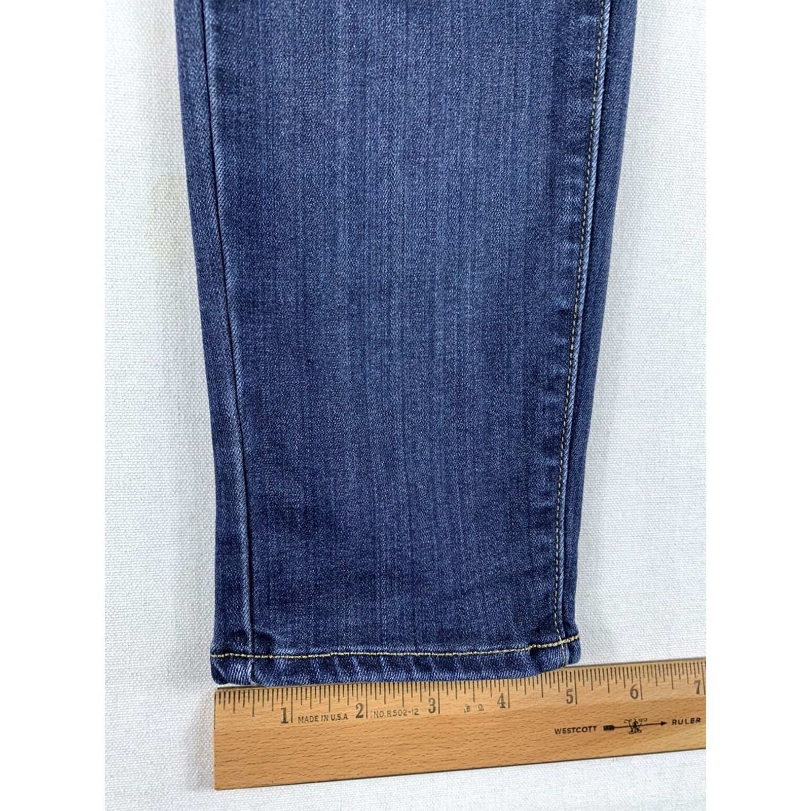 Paige PAIGE Jeans VERDUGO ANKLE WOMENS SIZE 25 BLUE Size 42" / US 20 - 3 Thumbnail