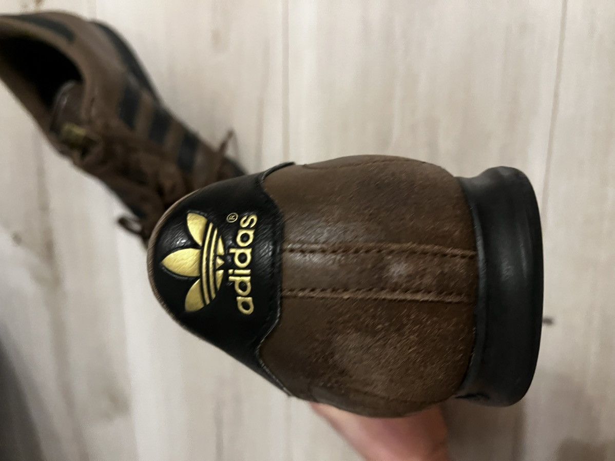 Adidas Adidas Originals Beckenbauer Allround Brown Leather Sneakers Size US 10 / EU 43 - 4 Thumbnail