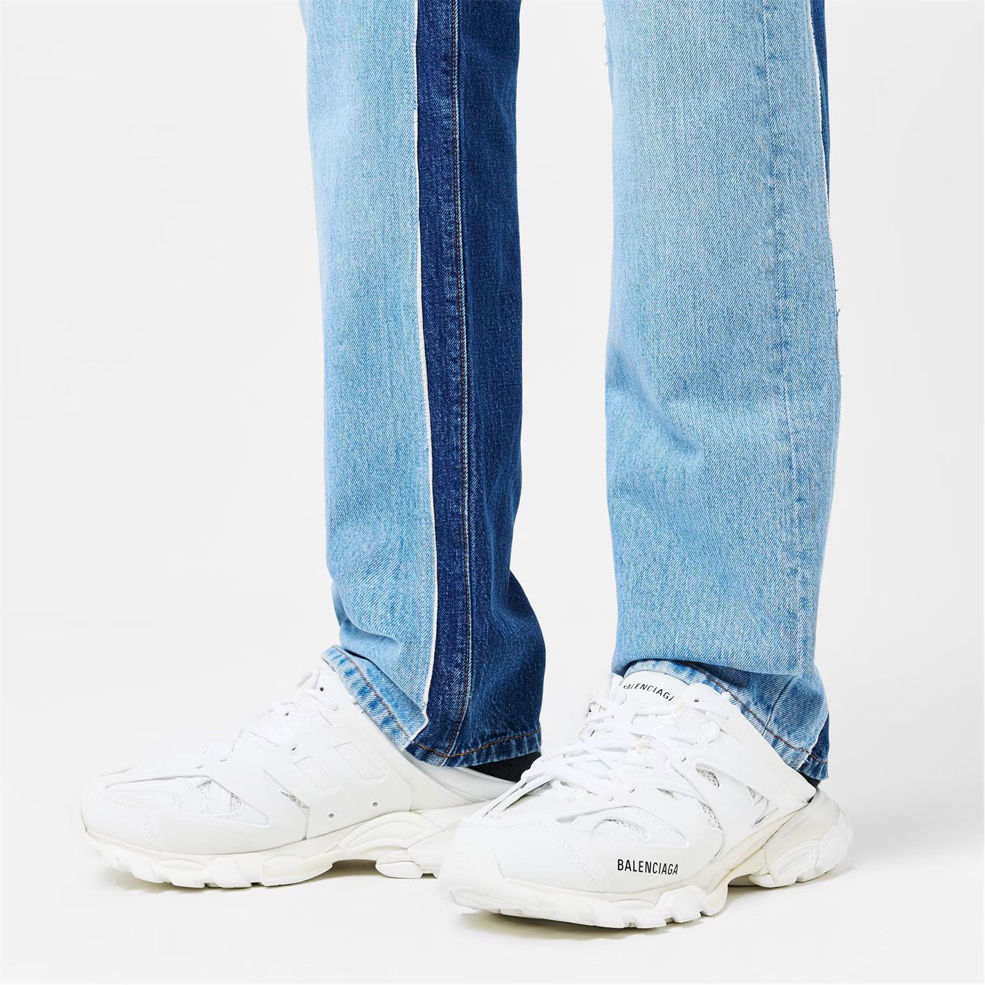 Balenciaga o1g2r1mq0226 Trainer Mules In White Size US 11 / EU 44 - 3 Thumbnail