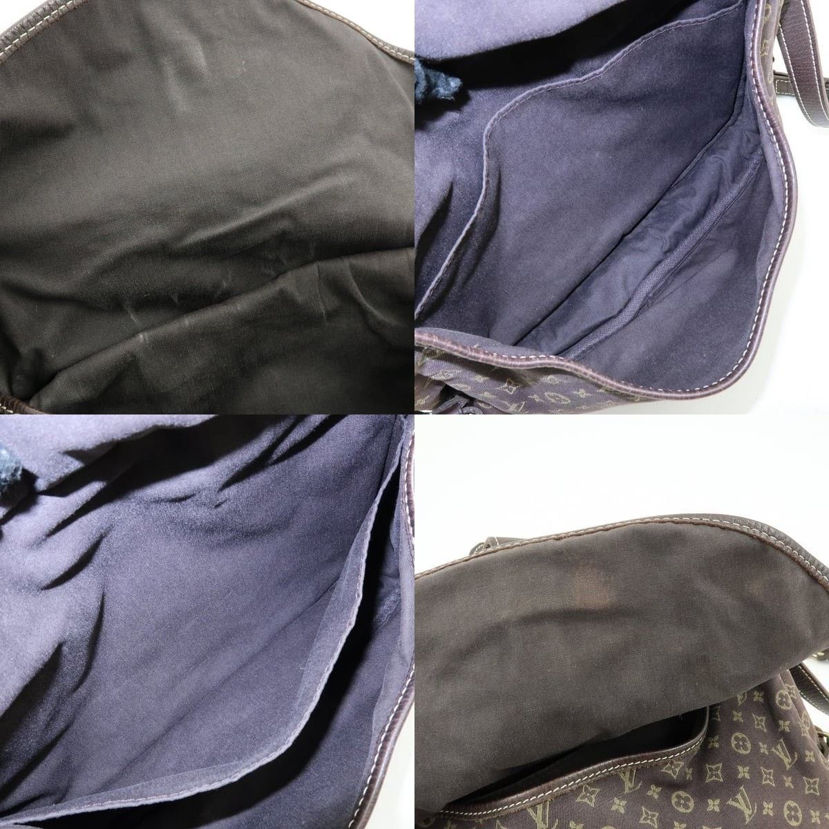Louis Vuitton Louis Vuitton Monogram Mini Lin Saumur 30 Shoulder Bag Size ONE SIZE - 7 Thumbnail