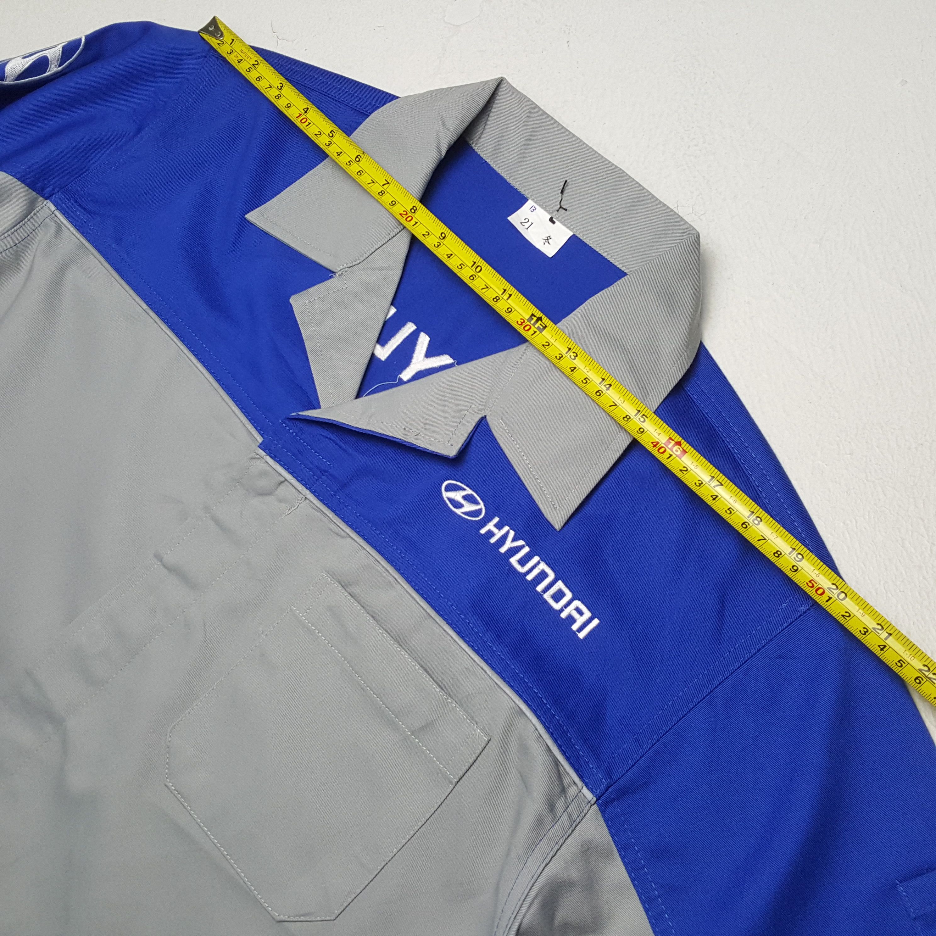 Vintage Vintage HYUNDAI Korea Vehicle Motorsports Jacket Size US L / EU 52-54 / 3 - 6 Thumbnail