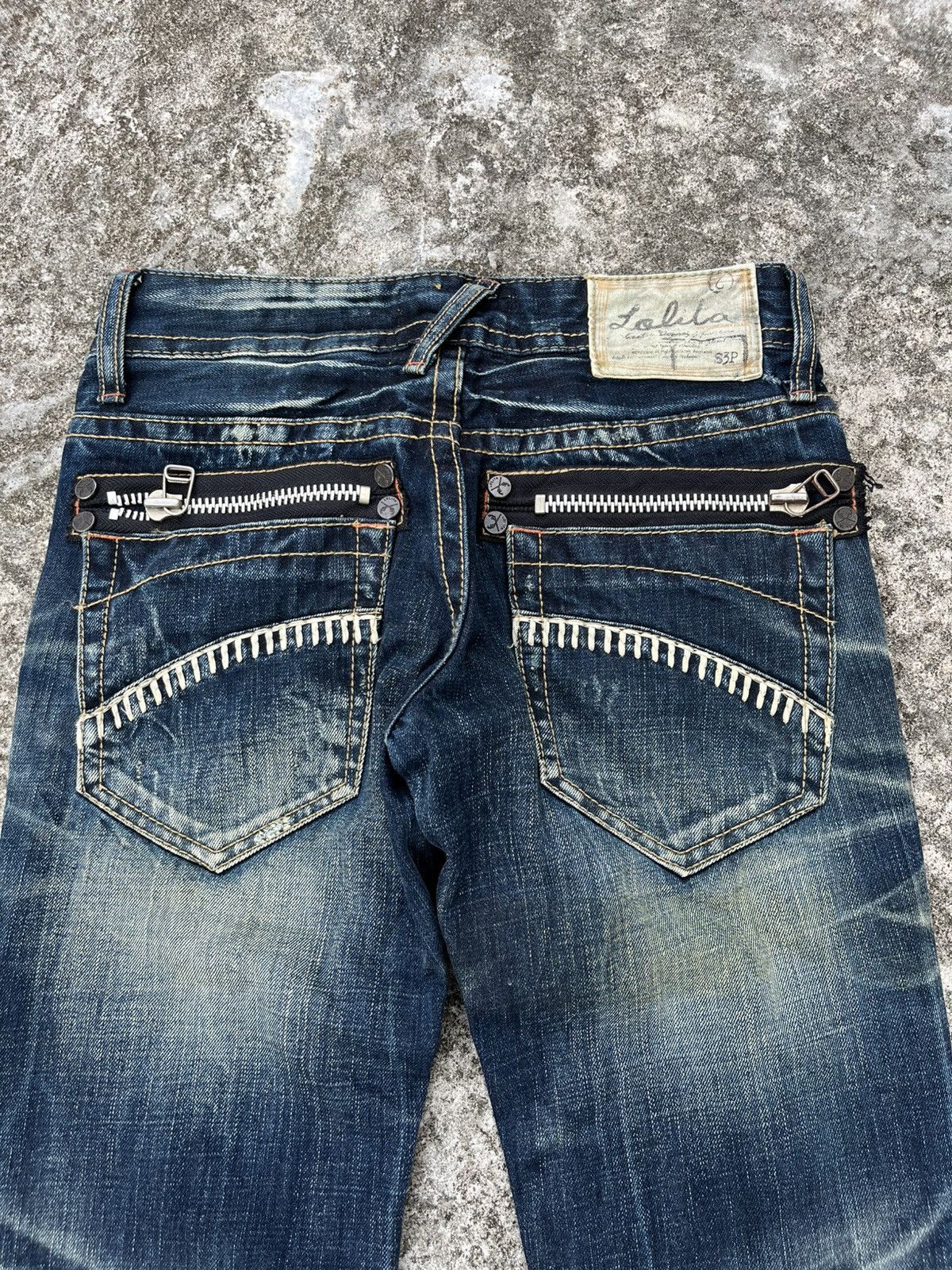 Hysteric Glamour Lolita yoshimoto nara flared jeans Size US 29 - 4 Thumbnail