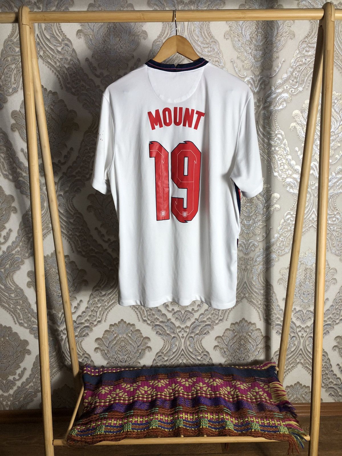 Nike VERY RARE NIKE ENGLAND RETRO SOCCER JERSEY MANCHESTER Y2K Size US XL / EU 56 / 4 - 1 Thumbnail