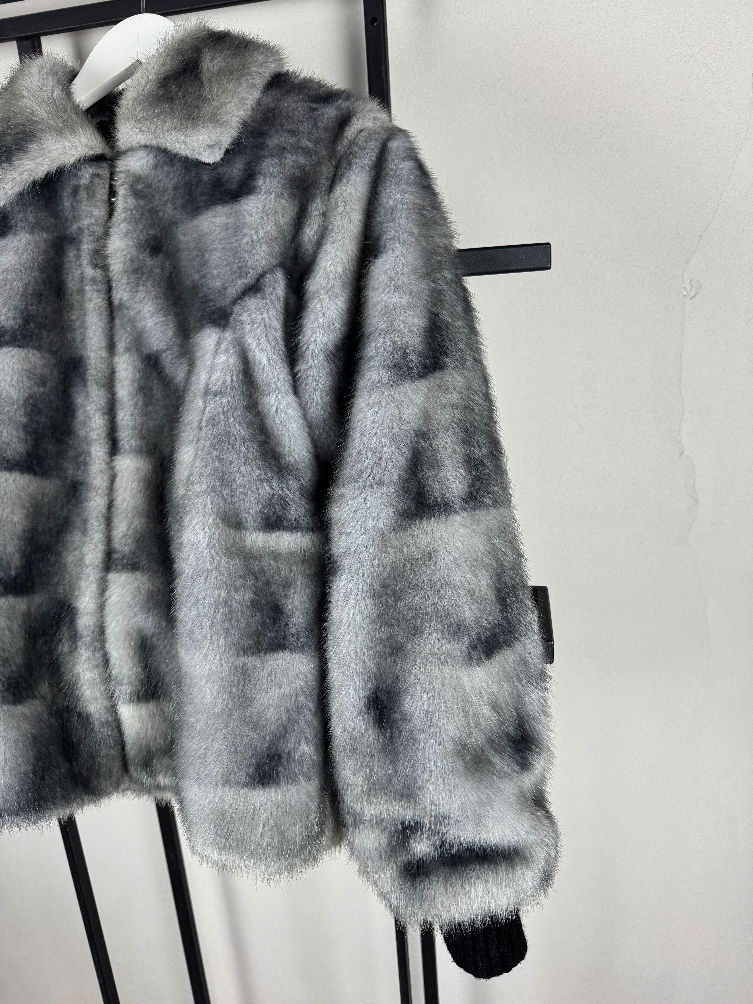 Japanese Brand VTG Streetwear Avant Garde Japanese Style Fur Jacket 90s Y2K Size S / US 4 / IT 40 - 5 Thumbnail