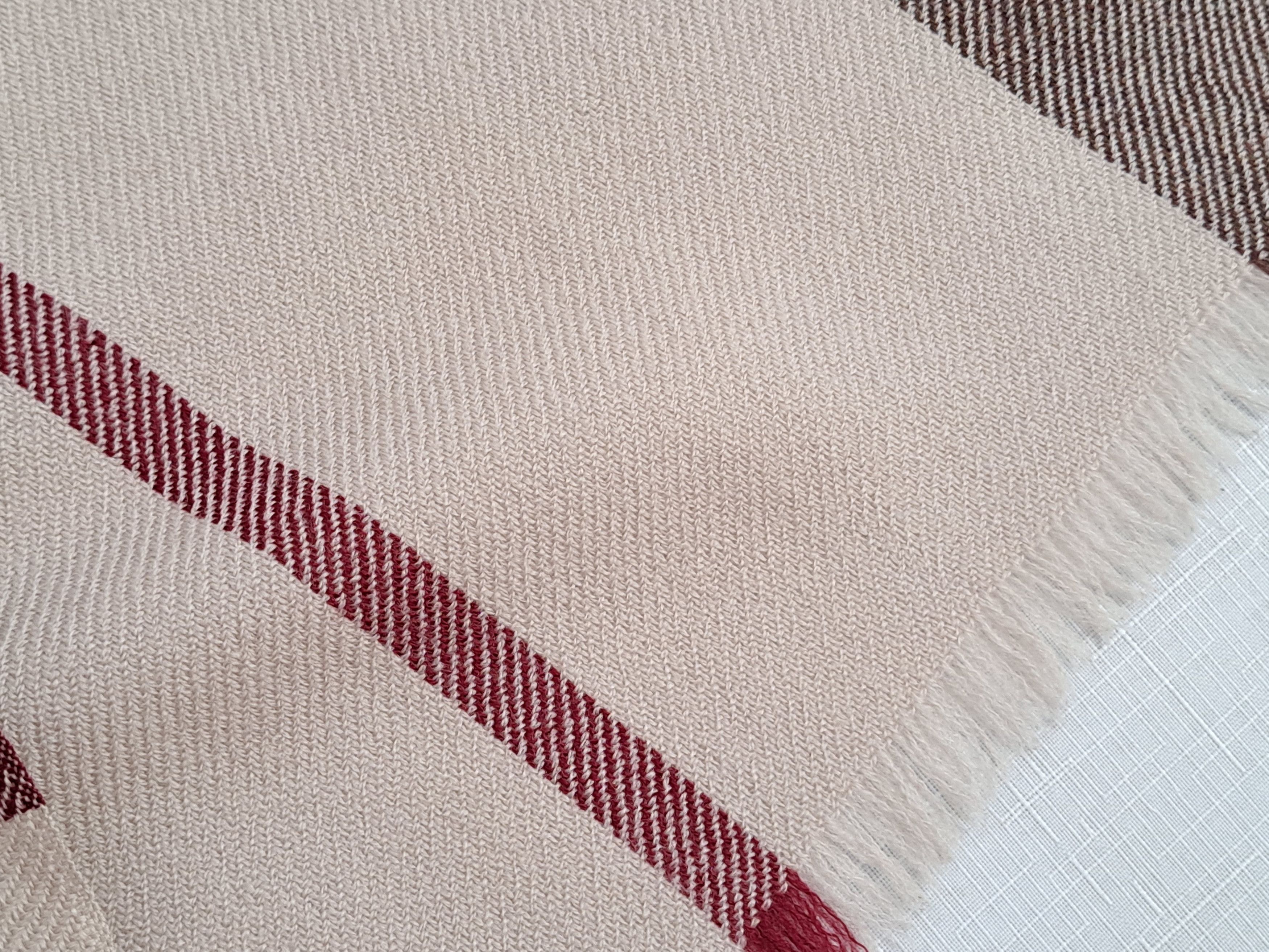 Ermenegildo Zegna Ermenegildo Zegna wool mega check luxury scarf. Size ONE SIZE - 14 Thumbnail