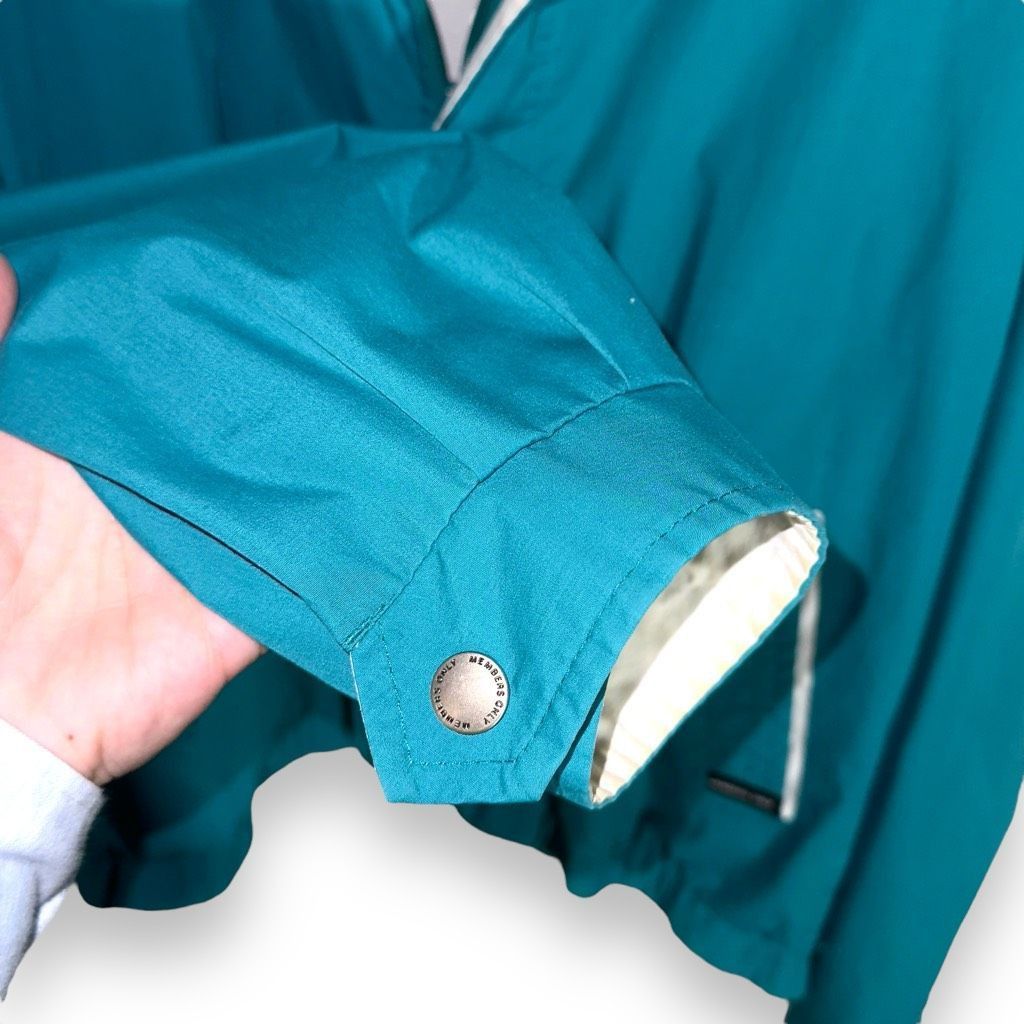 Members Only Members Only 90s Green Full Zip Bomber Jacket Sz L Size US L / EU 52-54 / 3 - 9 Thumbnail