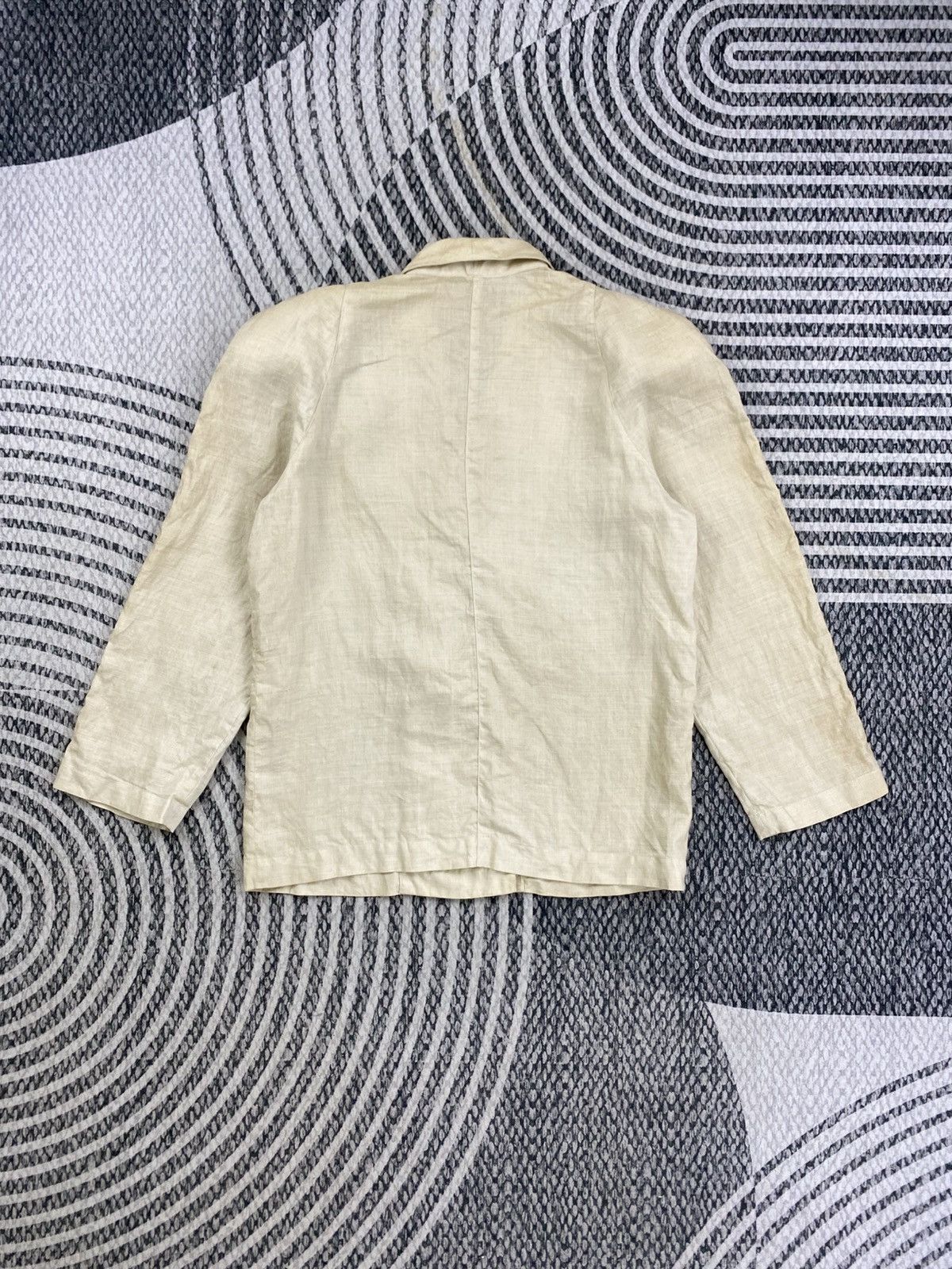Thierry Mugler Vintage Thierry Mugler Linen Jacket Size M / US 6-8 / IT 42-44 - 2 Thumbnail
