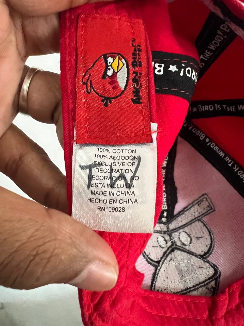 If Six Was Nine Angry Bird Hat Cap Size ONE SIZE - 13 Thumbnail
