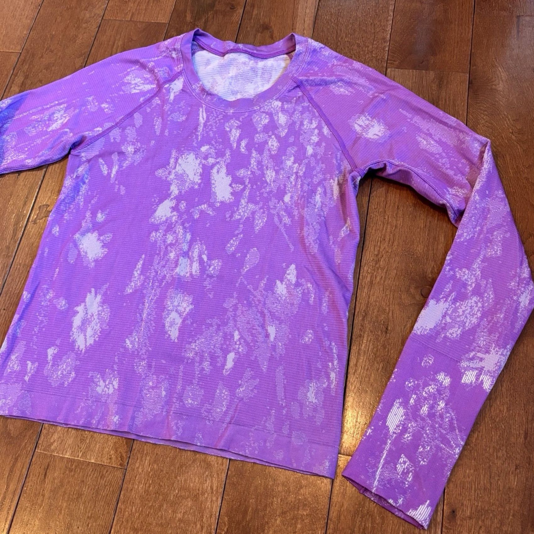 Lululemon Lululemon Womens Swiftly Tech Shirt 2.0 sz 8 Shadow Bloom Moonlit Magenta Size M / US 6-8 / IT 42-44 - 2 Thumbnail