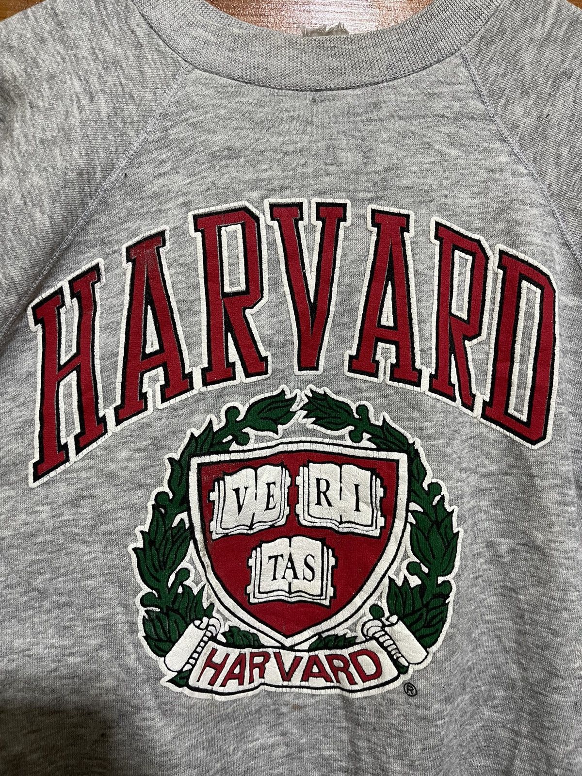 Vintage Vintage 90s harvard sweatshirt Size US M / EU 48-50 / 2 - 2 Thumbnail
