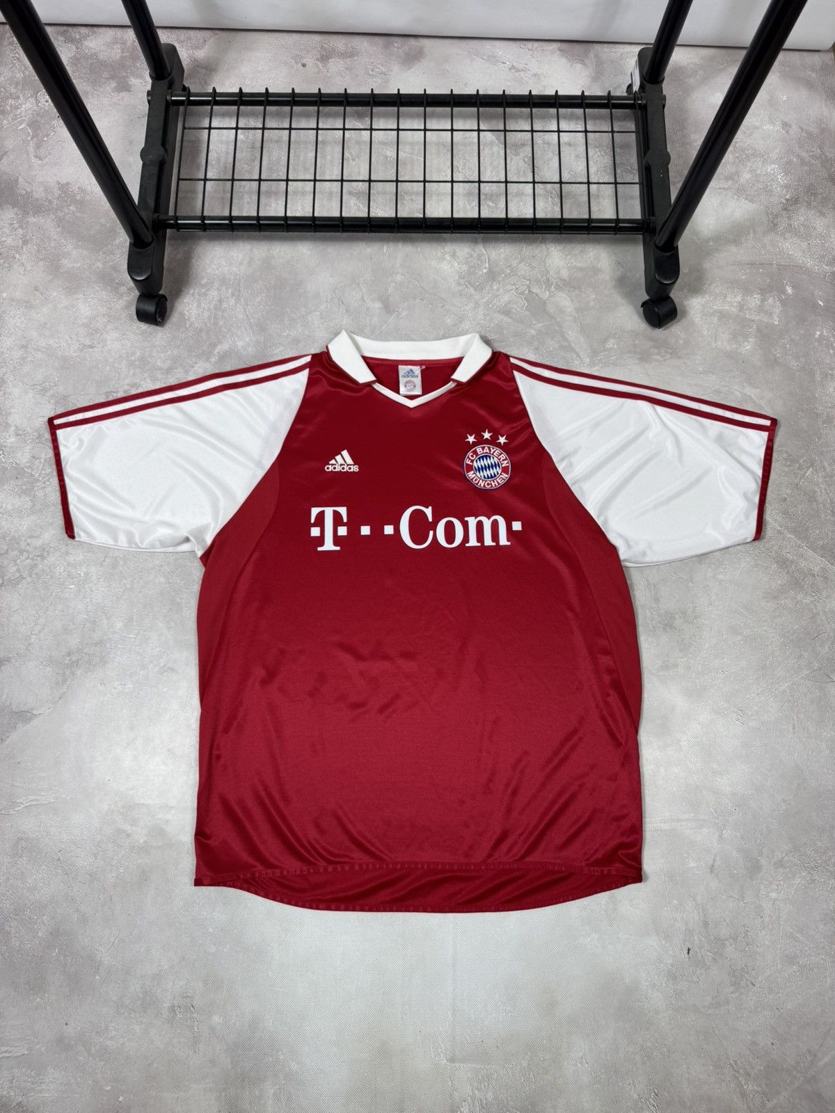 Vintage Adidas Bayern Munich 2004-2005 Home Jersey