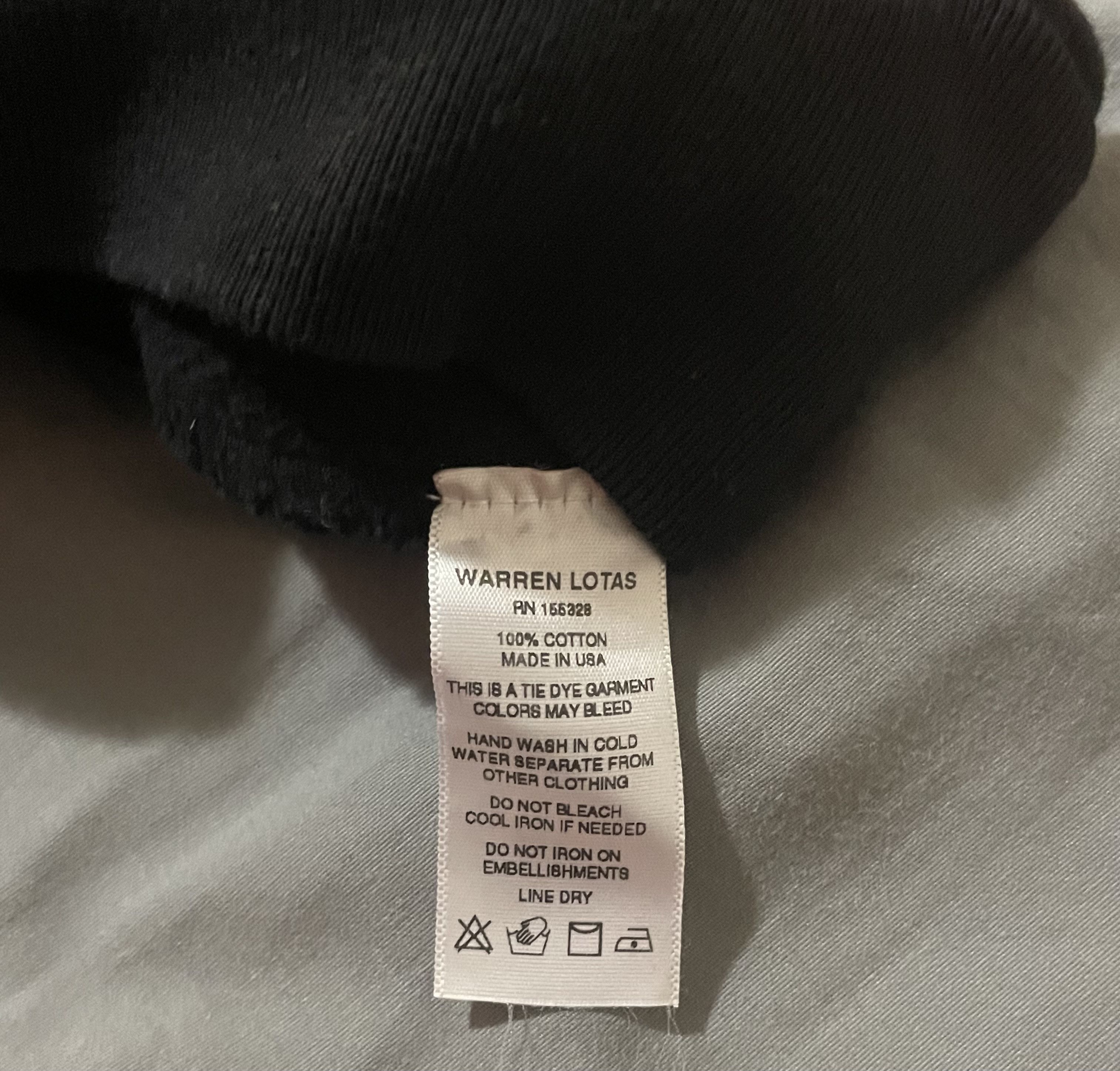 Warren Lotas Warren Lotas Large Hooded Sweatshirt "Basement" Black Size US L / EU 52-54 / 3 - 7 Thumbnail