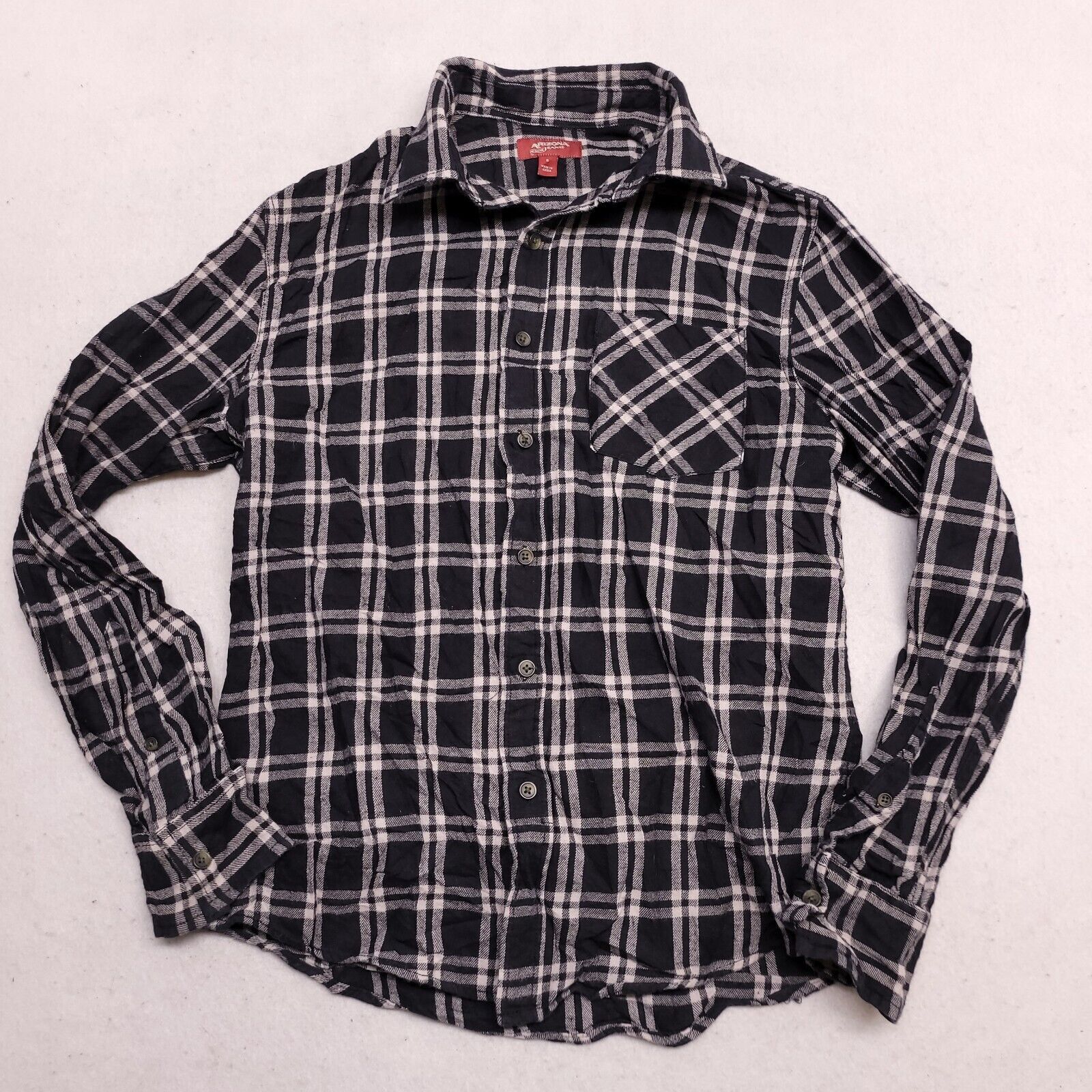 Arizona Jean Co. Arizona Jean Co Tartan Flannel Button Up Shirt Mens Size S Size US S / EU 44-46 / 1 - 2 Thumbnail