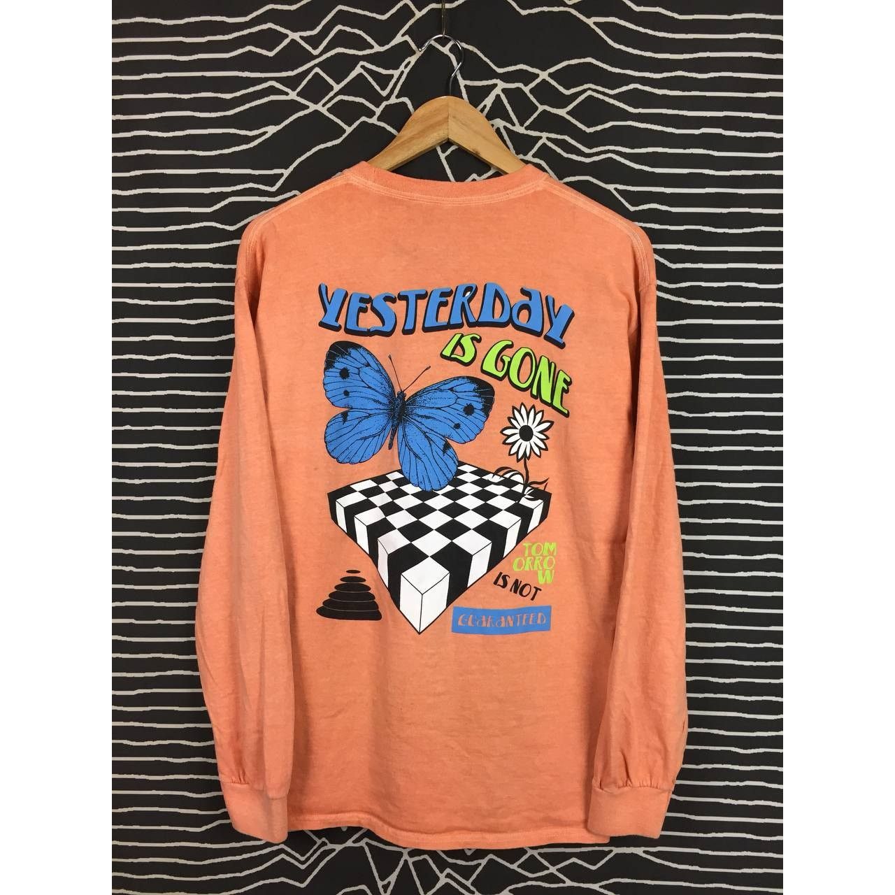 Pacsun × Vintage Pacsun Los Angeles Yesterday Is Gone Graphic Longsleeve Tee Size US M / EU 48-50 / 2 - 1 Thumbnail