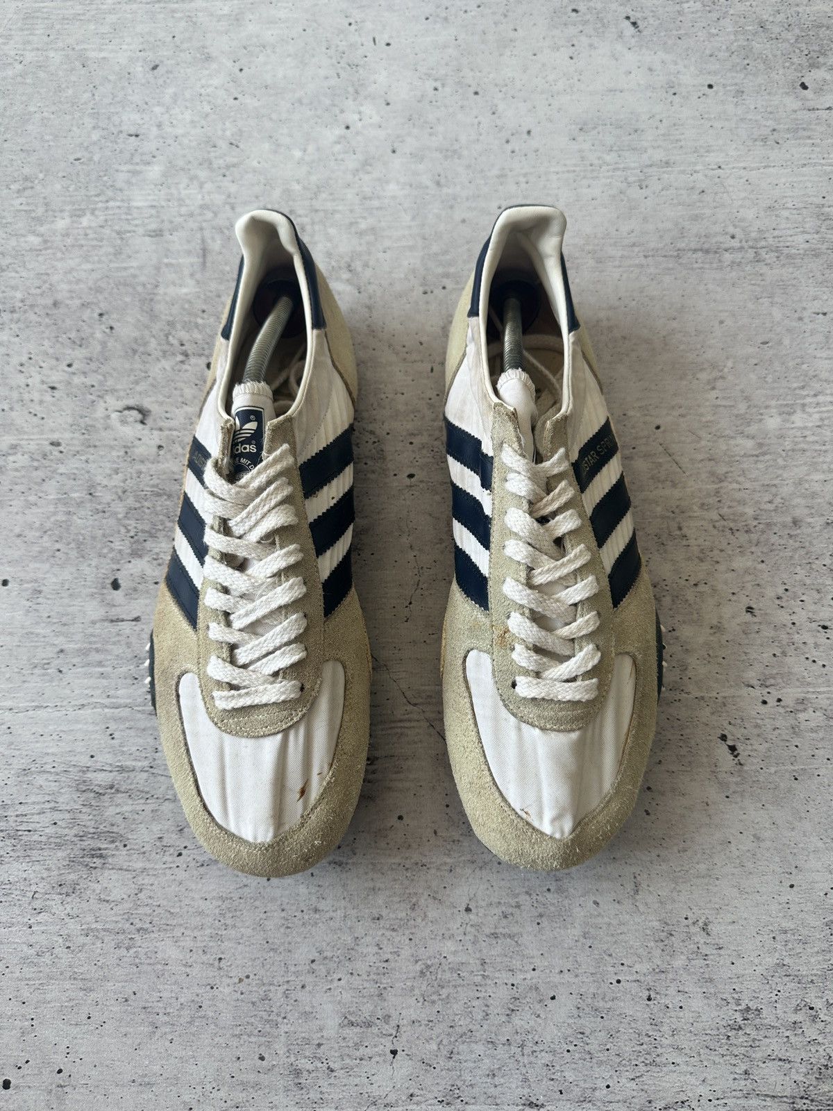 Adidas Rare Vintage 80s Adidas Adistar Sprint Spikes 11.5 US Size US 11.5 / EU 44-45 - 3 Thumbnail