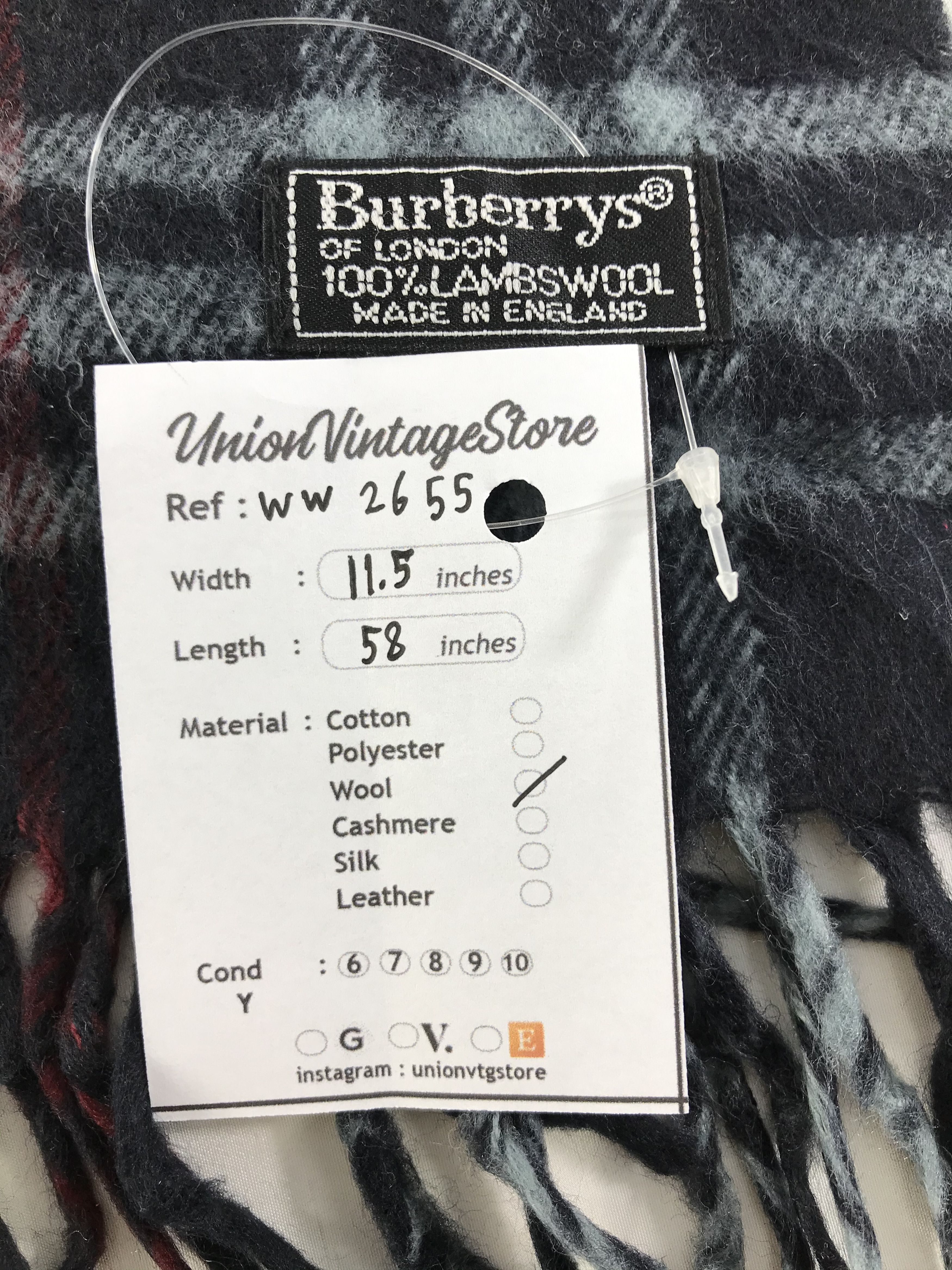 Burberry Scarf / Muffler / Neckwear - WW2655