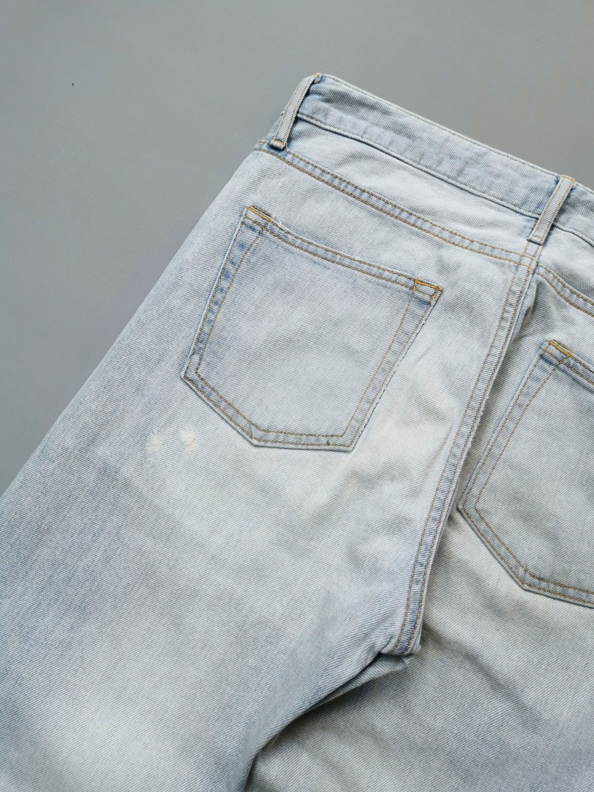Pure Blue Japan Avila Beach Japan Blue Distressed Reworked Skinny Jeans Size US 30 / EU 46 - 11 Thumbnail