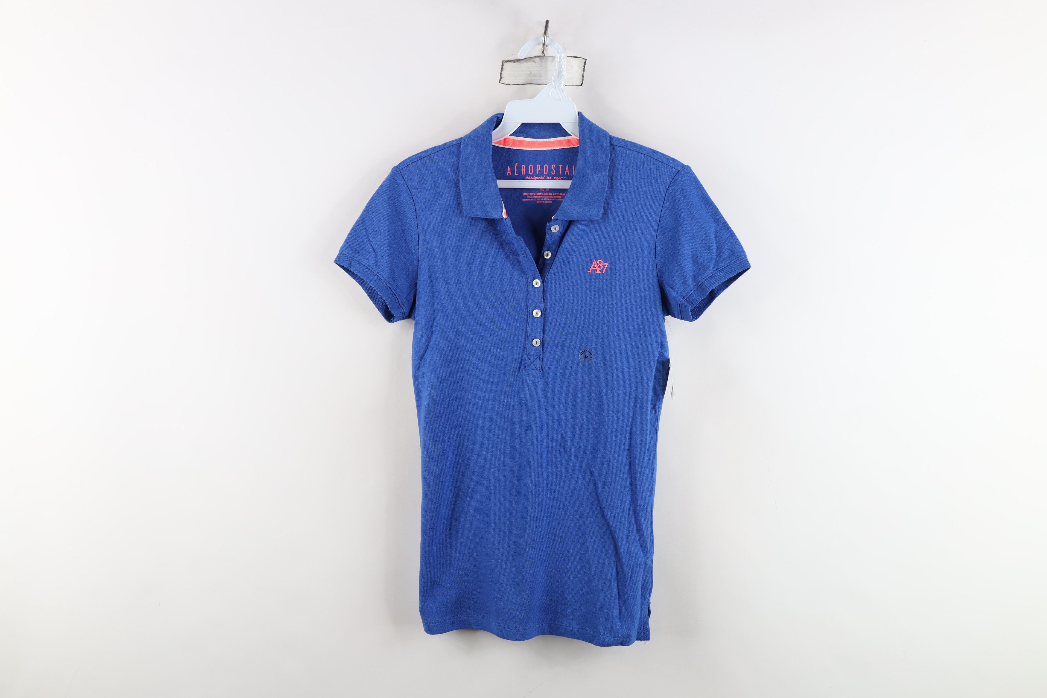 Aeropostale Deadstock Vintage Y2K Aeropostale Collared Polo Shirt Size M / US 6-8 / IT 42-44 - 1 Thumbnail