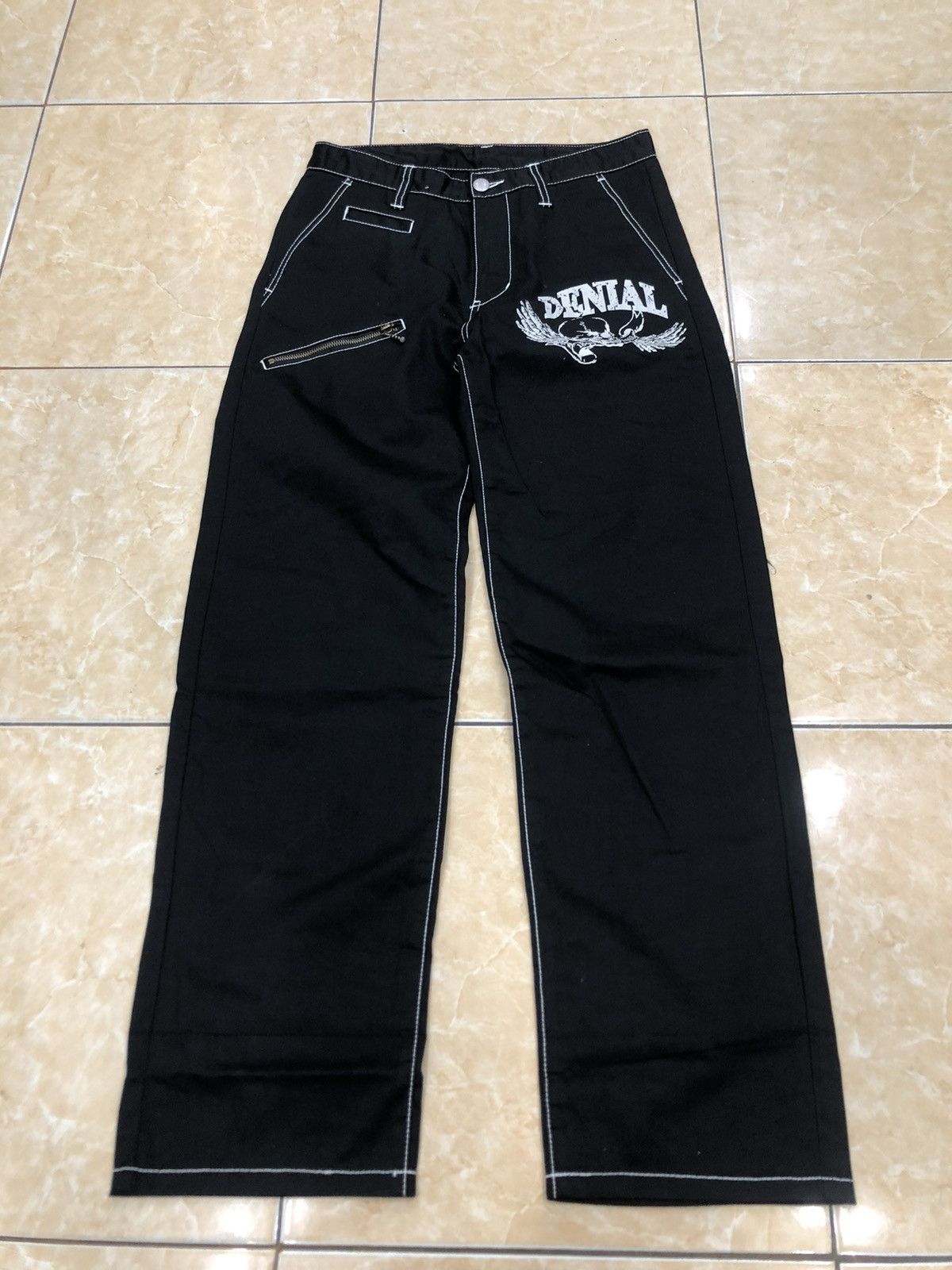 Beauty Beast × Japanese Brand Denial Poem Gothic Stussy Style Pants Size US 31 - 2 Thumbnail