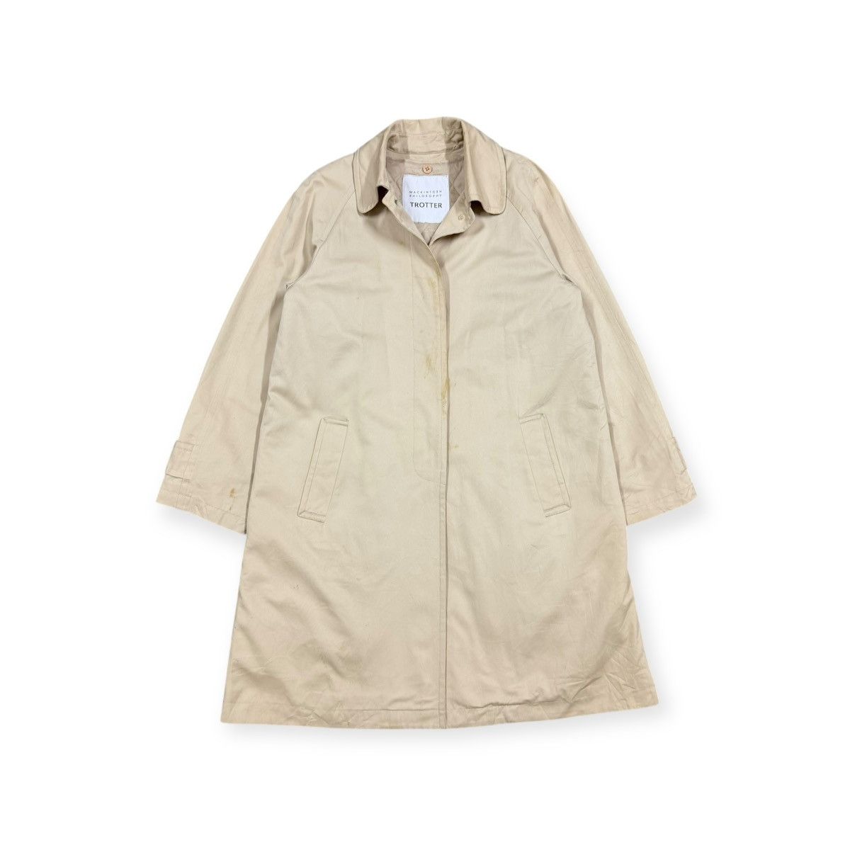 Mackintosh Vtg🔥Mackintosh Philosophy Trotter Trechcoat Size US M / EU 48-50 / 2 - 1 Thumbnail