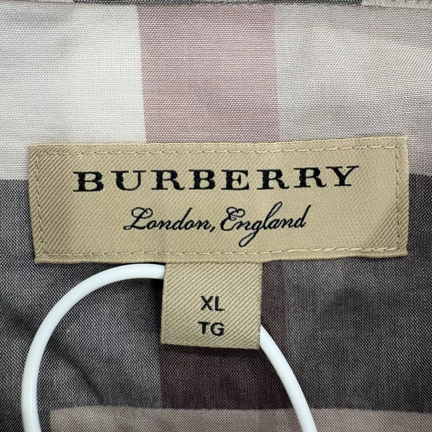 Burberry Burberry check button-down shirt light khaki XL Size XL / US 12-14 / IT 48-50 - 3 Thumbnail
