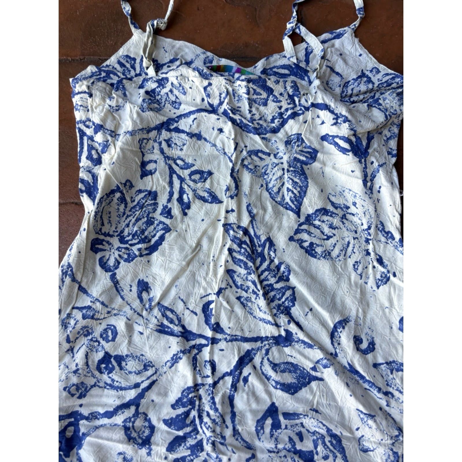 Jams World VINTAGE Jams World Floral Mini Spaghetti Strap Hawaiian Dress Women's Small Size S / US 4 / IT 40 - 5 Thumbnail