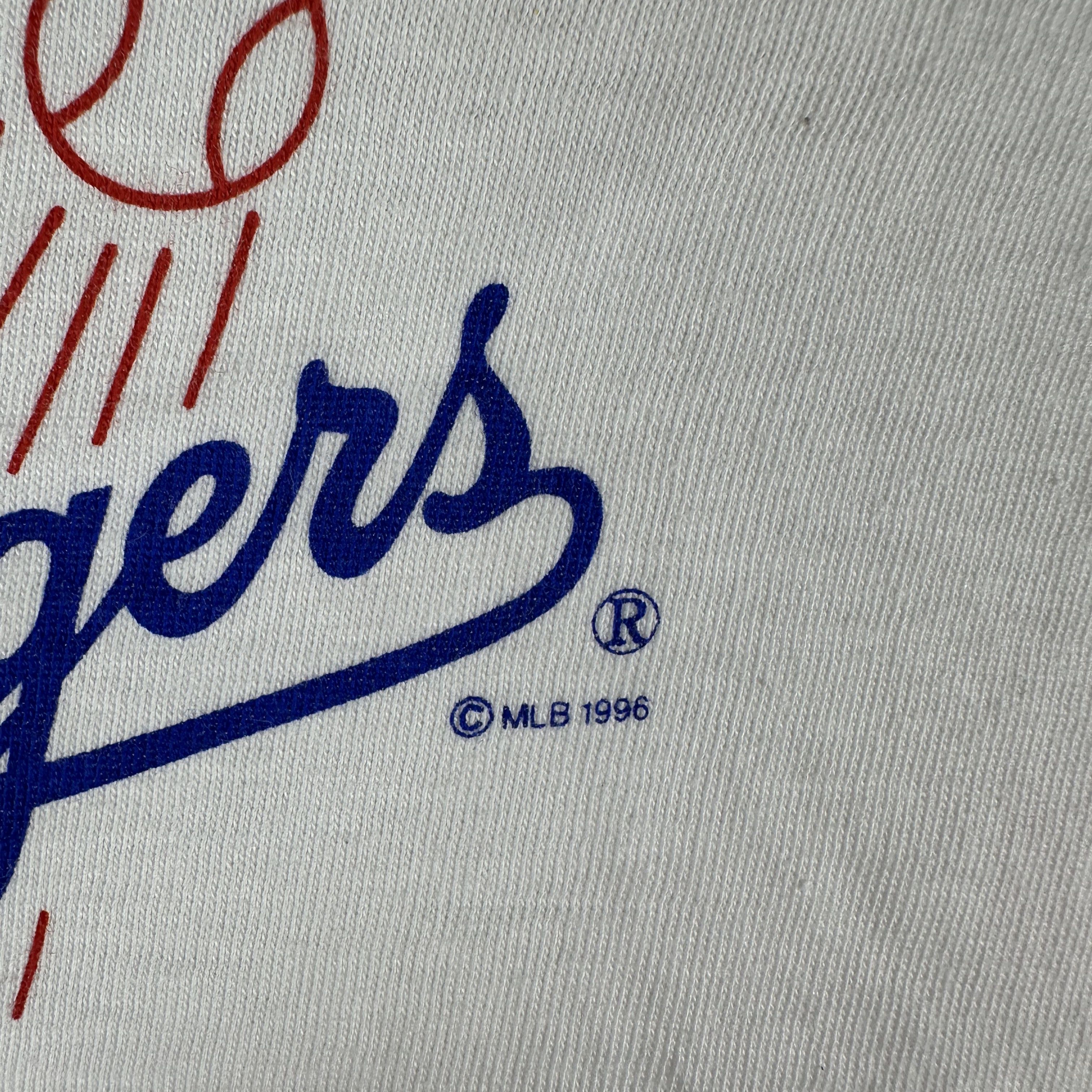 Vintage 1995 Hideo Nomo Los Angeles Dodgers MLB Records T-Shirt Size US L / EU 52-54 / 3 - 7 Thumbnail