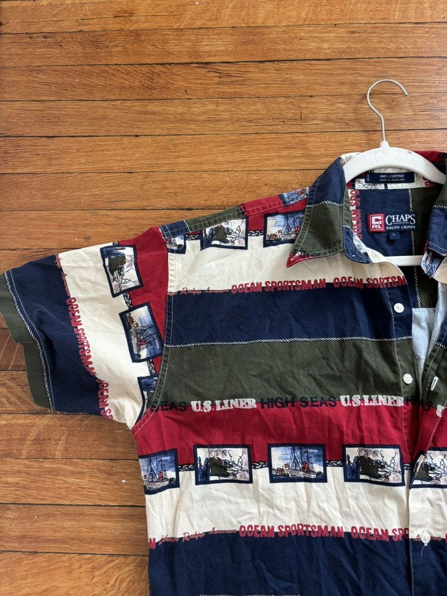 Chaps Ralph Lauren Vintage 1992 Chaps Ralph Lauren LINER Button up Size US XL / EU 56 / 4 - 3 Thumbnail