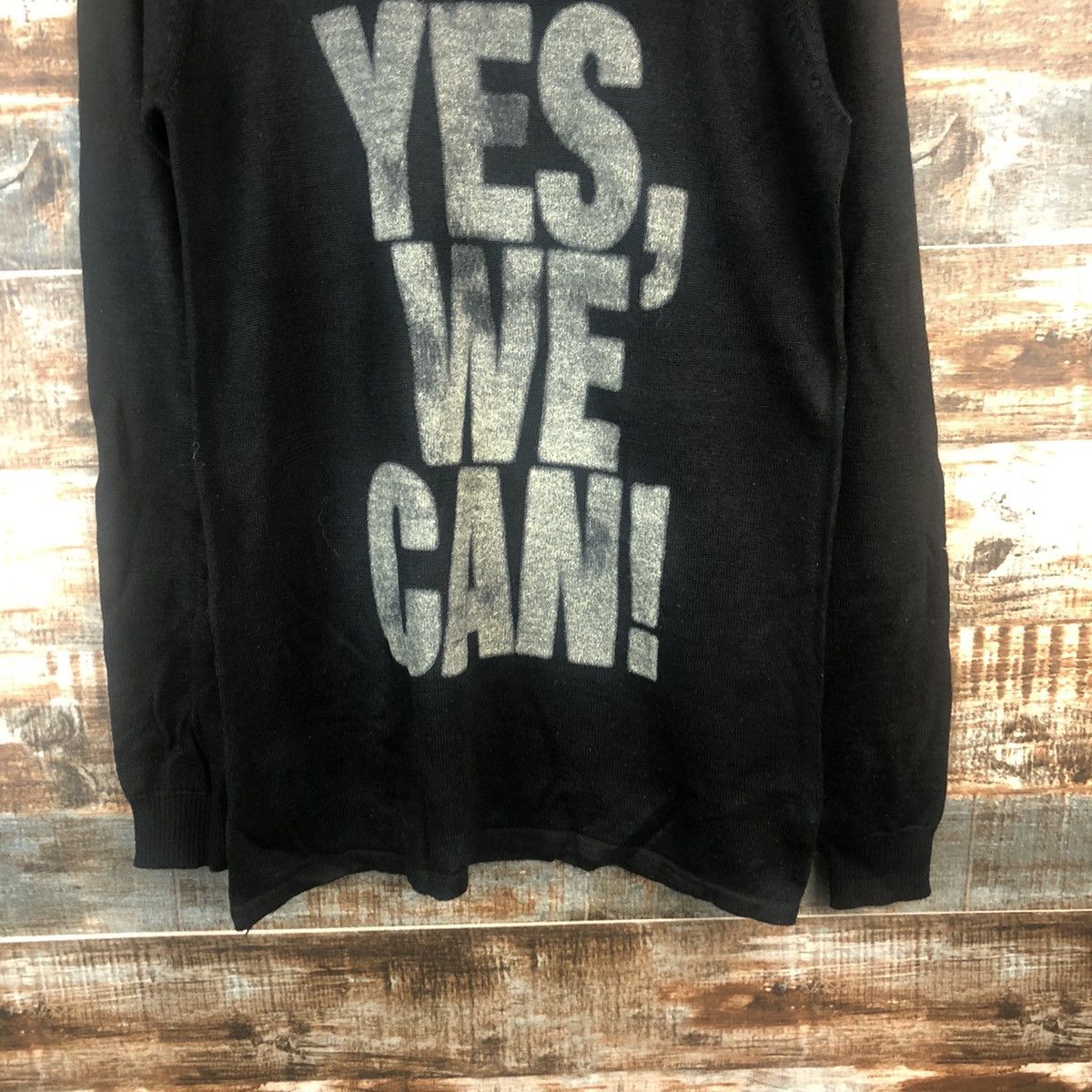 Homespun Knitwear × Japanese Brand DLL Agas Black Knitwear #C544 Size S / US 4 / IT 40 - 6 Thumbnail