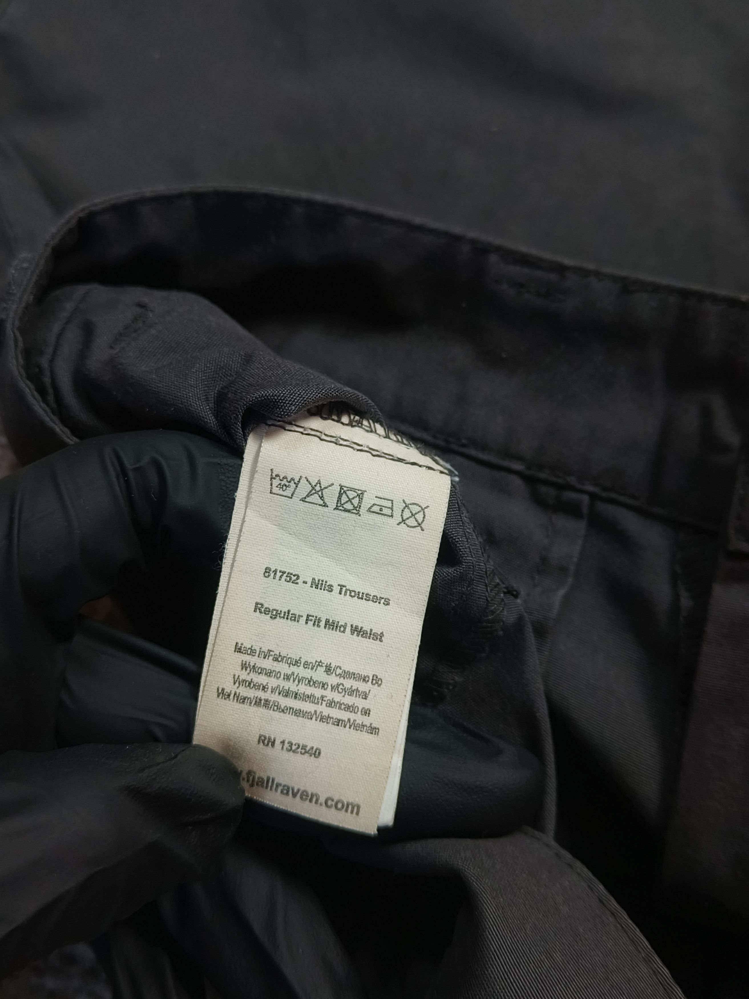 Fjallraven Fjallraven Nils Men's Hiking G-1000 Wax Trousers Size US 34 / EU 50 - 8 Thumbnail