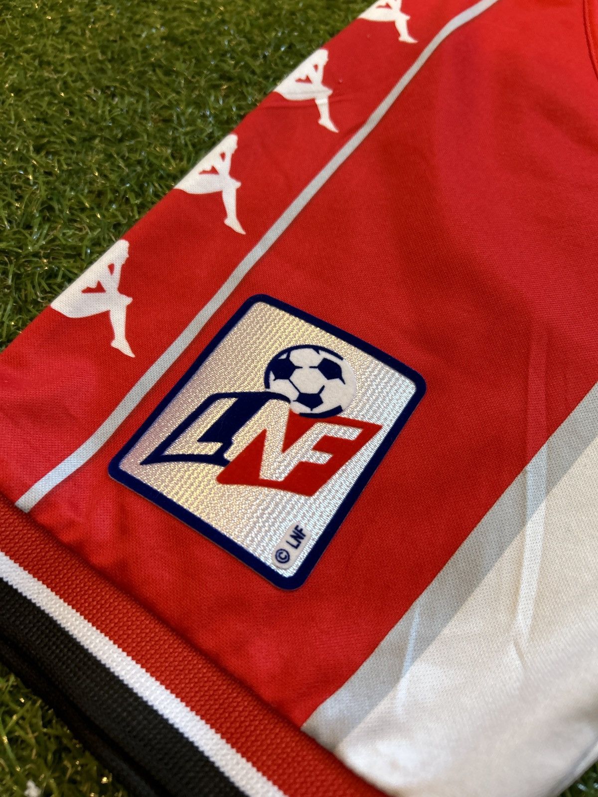 Kappa 99/00 AS Monaco Giuly Home Shirt Size US XL / EU 56 / 4 - 12 Thumbnail