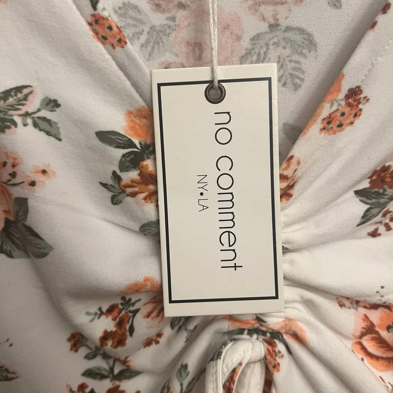 Other NWT No Comment LA Floral Cocktail Dress Medium Spring Size M / US 6-8 / IT 42-44 - 7 Thumbnail