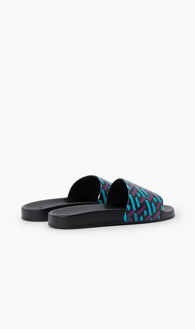 Versace o1y0425 Logo Slippers in Multicolor Size US 7 / EU 40 - 3 Thumbnail
