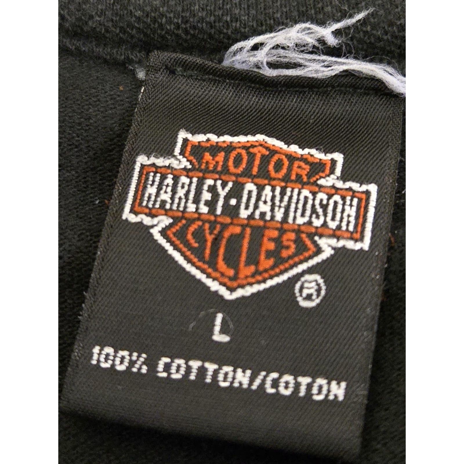 Harley Davidson VINTAGE Harley-Davidson Shirt Mens L Black Polo 90s Sturgis South Dakota Rider Mens Size US L / EU 52-54 / 3 - 3 Thumbnail
