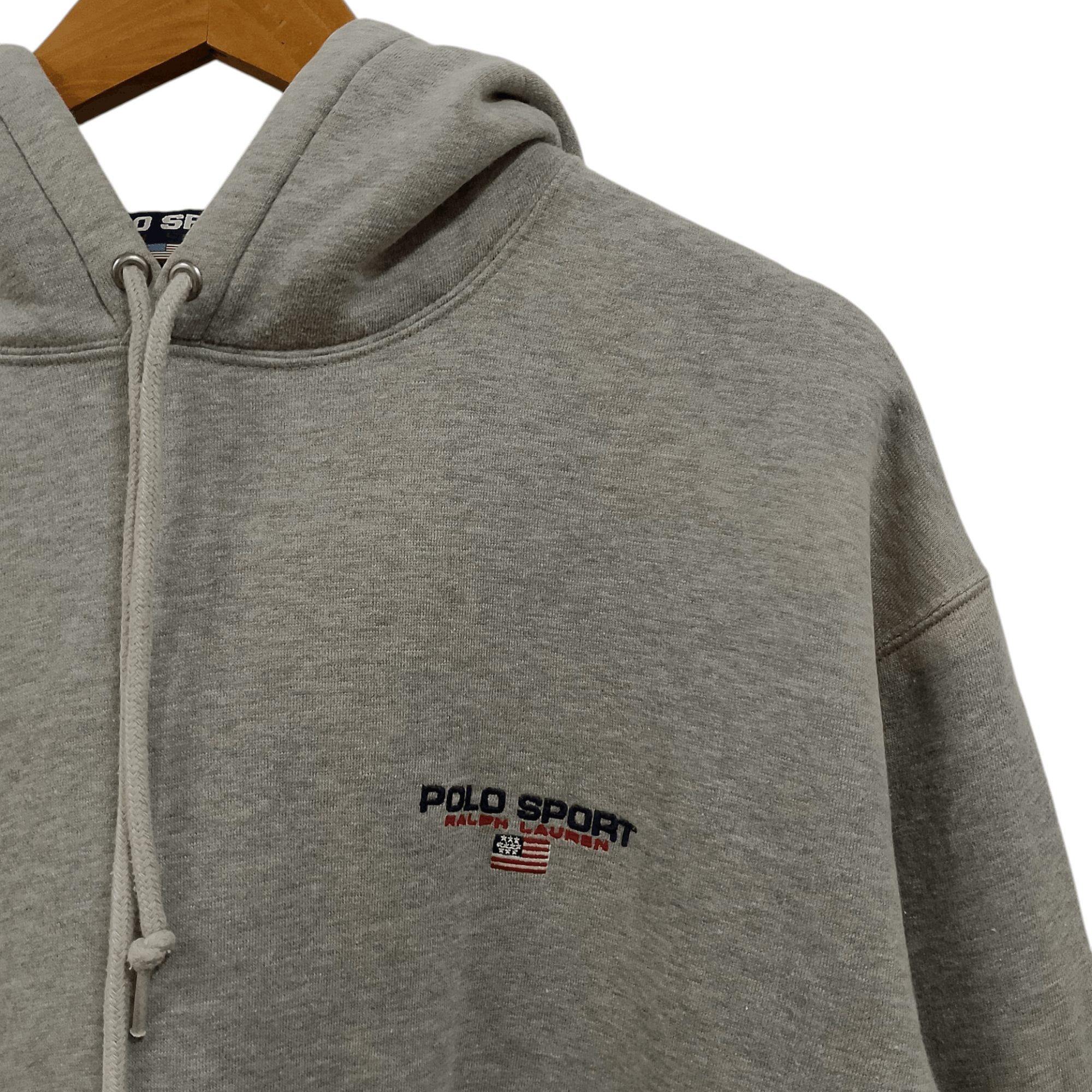 Polo Ralph Lauren Vintage Polo Sport Ralph Lauren Sun Faded Gray Hoodie Size US L / EU 52-54 / 3 - 4 Thumbnail