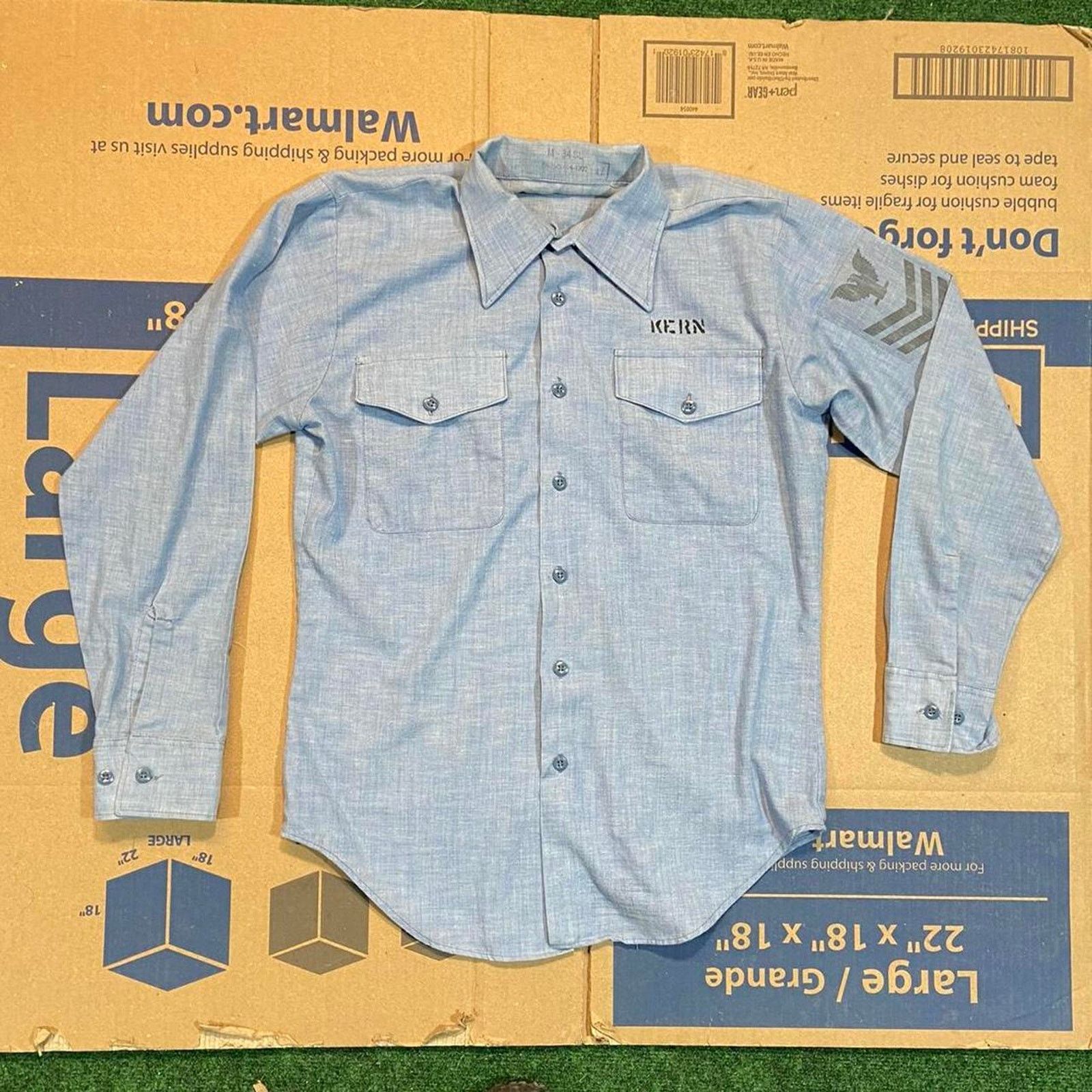 Hanes Military button up shirt Size US M / EU 48-50 / 2 - 2 Thumbnail
