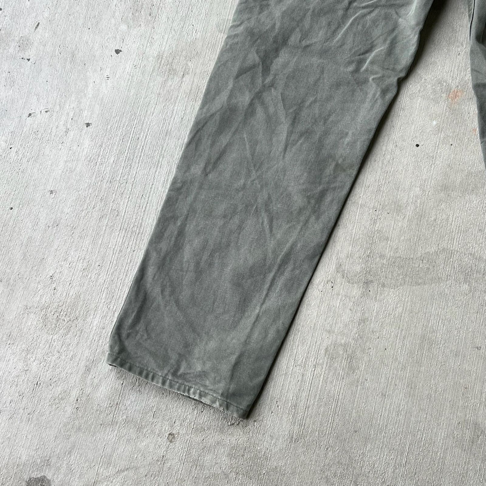 Carhartt × Vintage Carhartt green double knee work wear carpenter pants Size US 35 - 12 Thumbnail