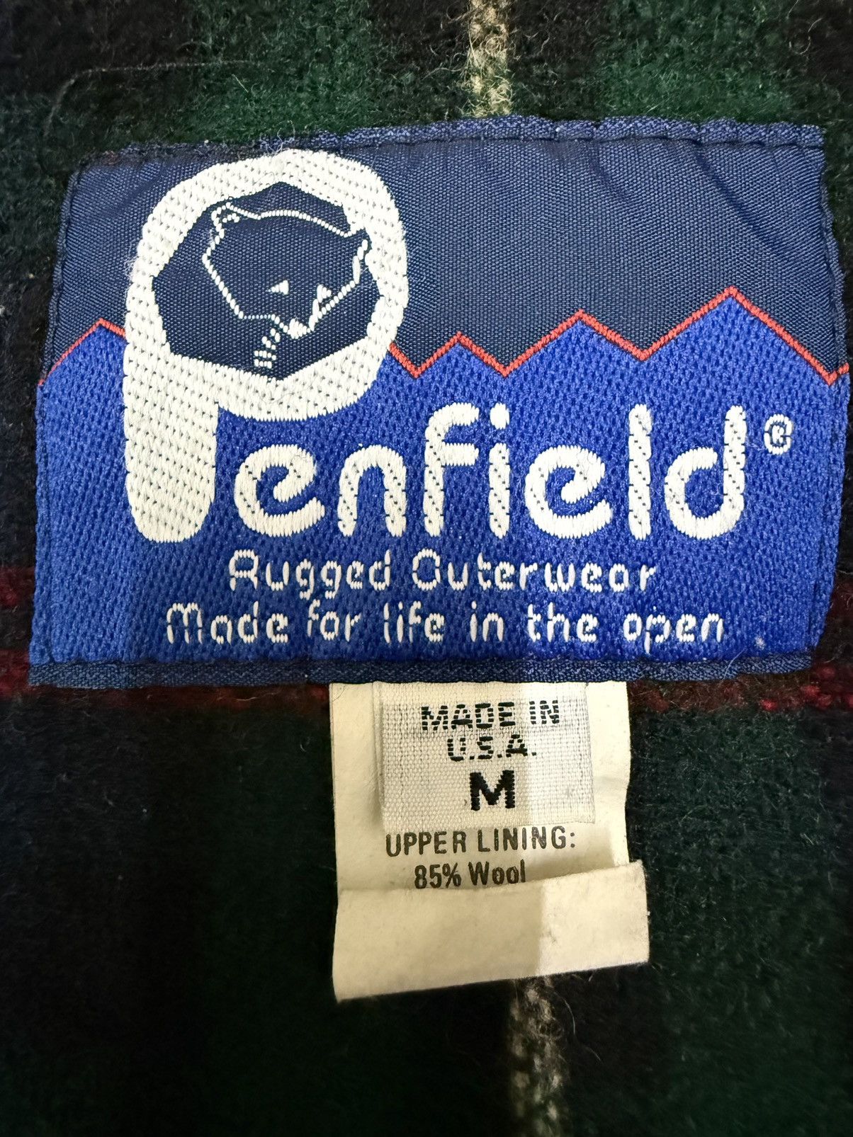 Penfield Vintage Penfield Wool Chekered Lined Ultility Nylon Jacket Size US L / EU 52-54 / 3 - 10 Thumbnail