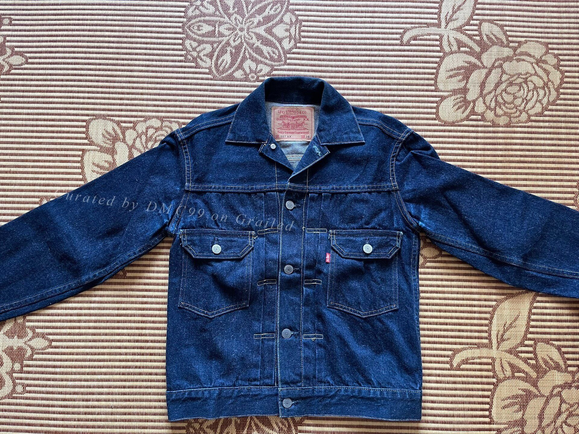 Levi's Vintage Clothing Levi's LVC 555 507xx 70502 Denim Jacket Size US S / EU 44-46 / 1 - 1 Thumbnail