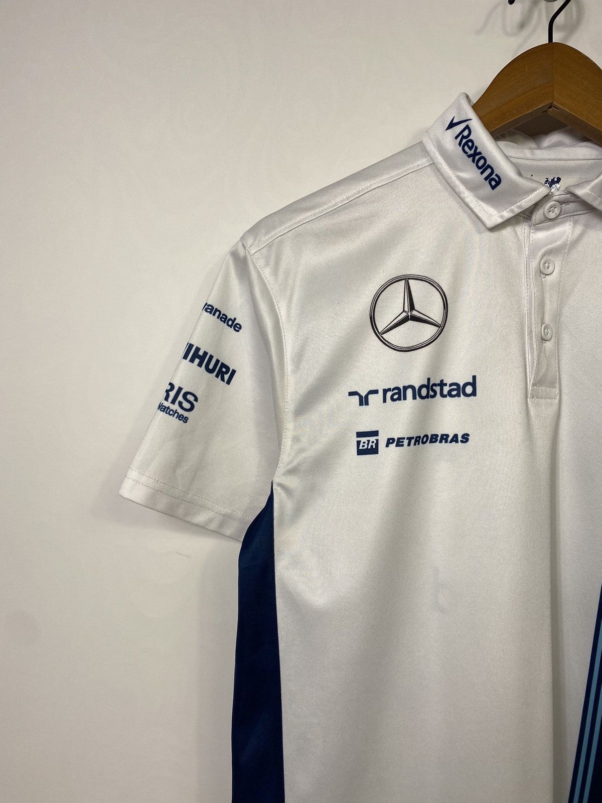 Hackett × Mercedes-Benz Hackett Williams Racing Mercedes Jersey Polo Size US S / EU 44-46 / 1 - 2 Thumbnail