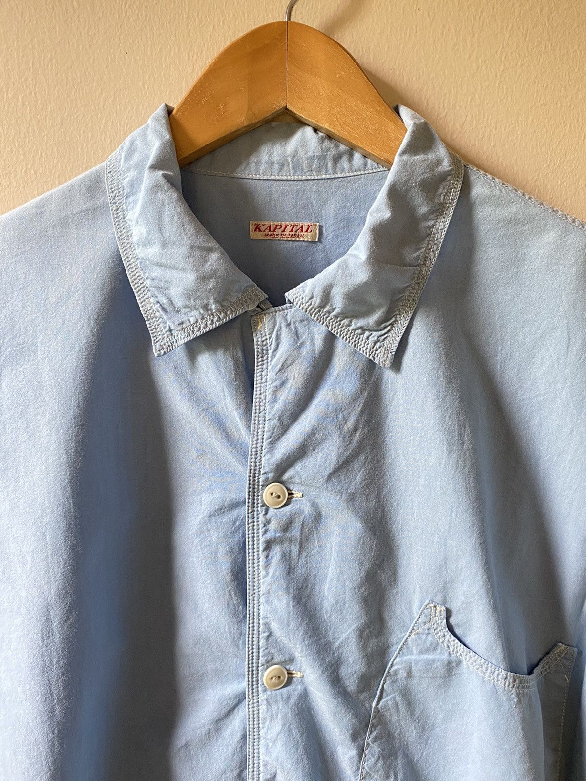 Kapital KAPITAL short-sleeves blue shirt Size US M / EU 48-50 / 2 - 15 Thumbnail