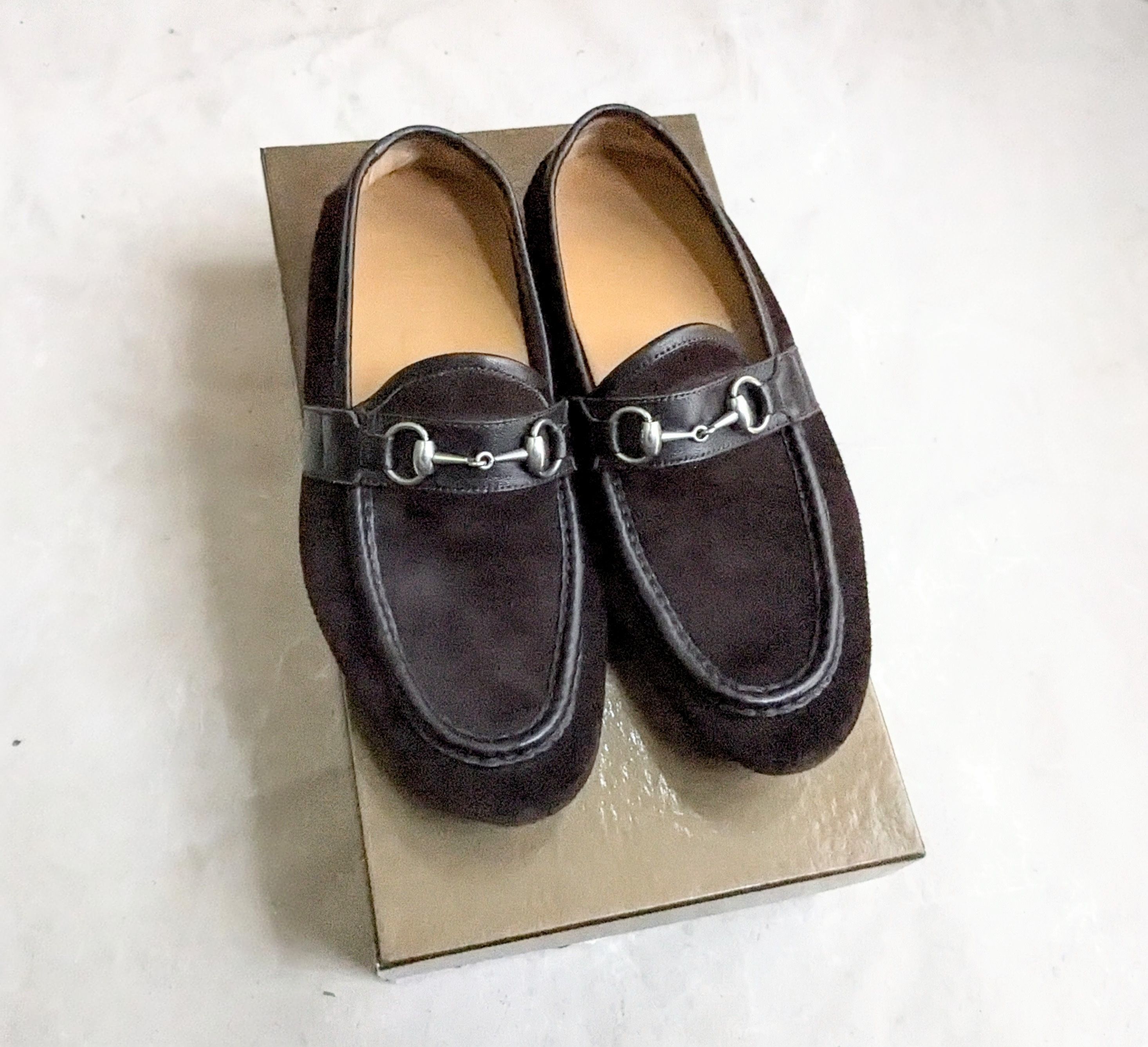 Gucci Gucci Horsebit Loafers Brown Suede Leather 8.5 Size US 8.5 / EU 41-42 - 1 Thumbnail