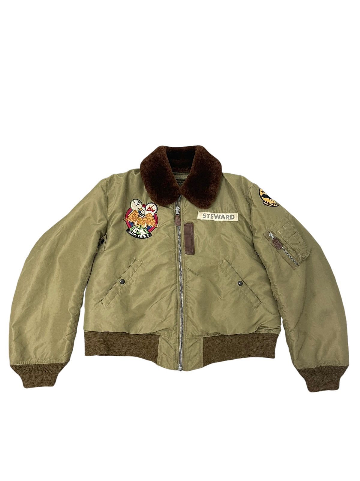 Buzz Rickson's Buzz Rickson’s Type B-15c Bomber Jacket 6🟩5 Size US L / EU 52-54 / 3 - 4 Thumbnail