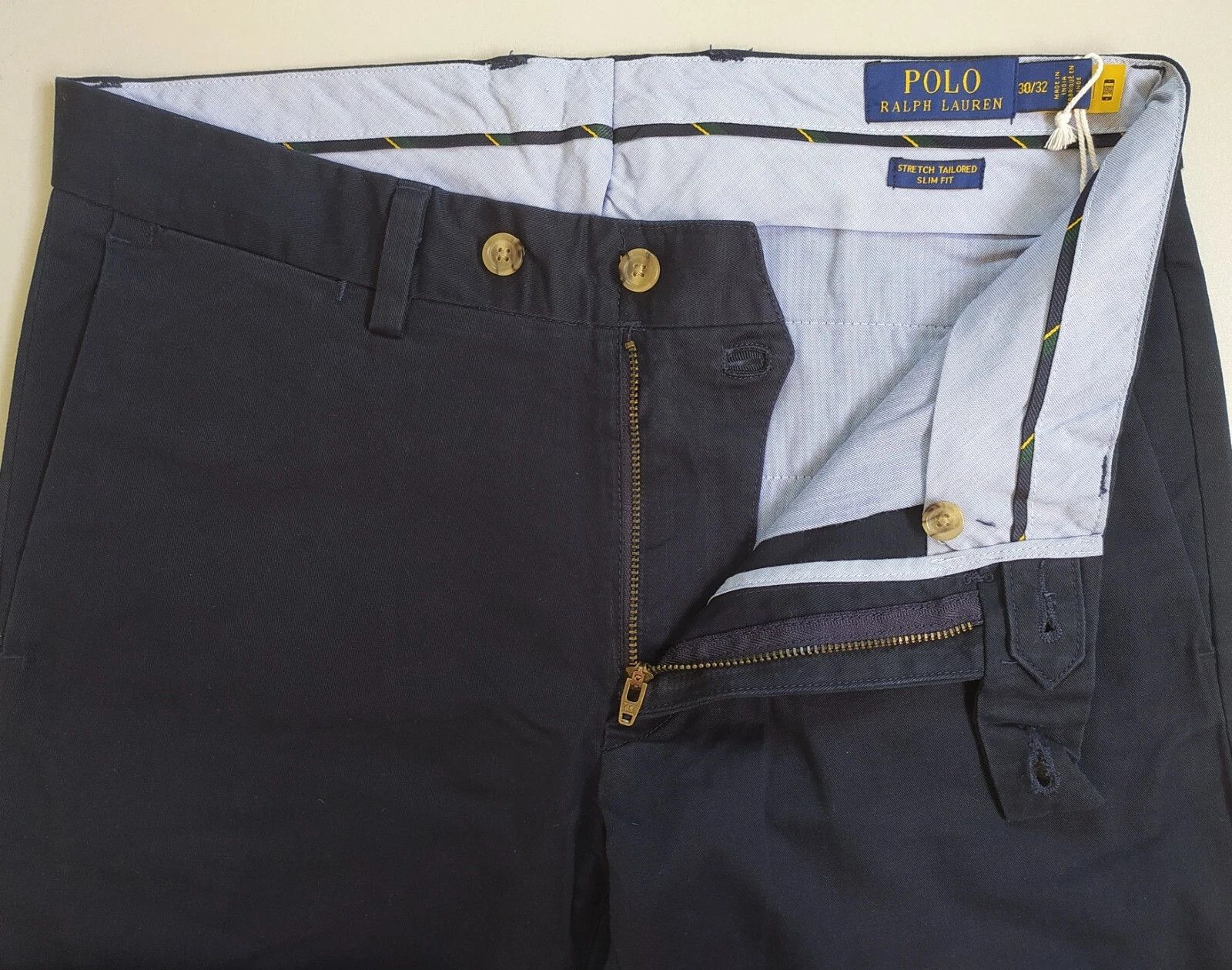 Polo Ralph Lauren Polo Ralph Lauren Stretch Slim Fit Chino Trouser FTP 0045 Size US 30 / EU 46 - 4 Thumbnail