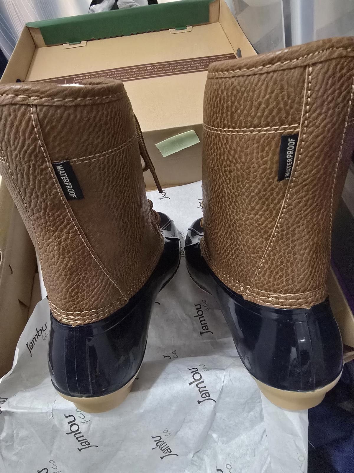 Other Jambu Waterproof Maplewood Duck Boots Size US 7 / IT 37 - 3 Thumbnail
