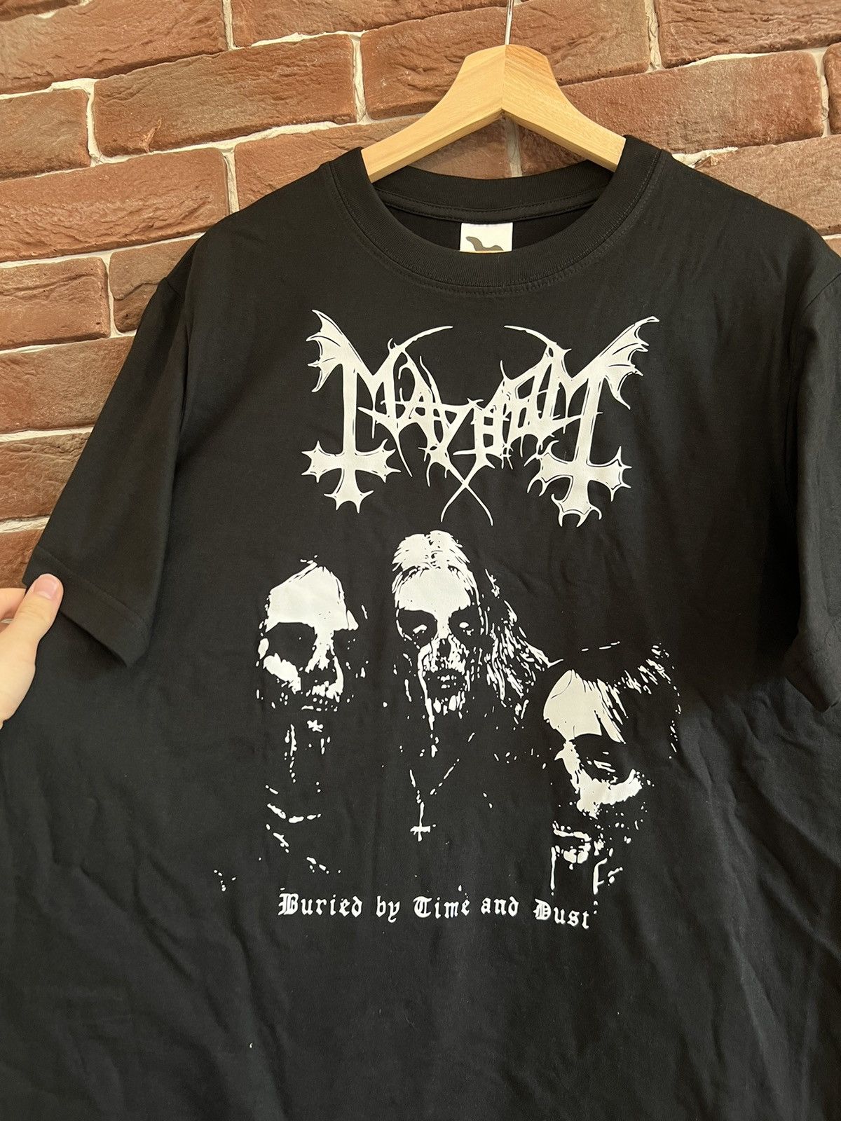Band Tees Rare Vintage 00s Mayhem De Mysteriis Black Metal Tshirt Size US M / EU 48-50 / 2 - 2 Thumbnail