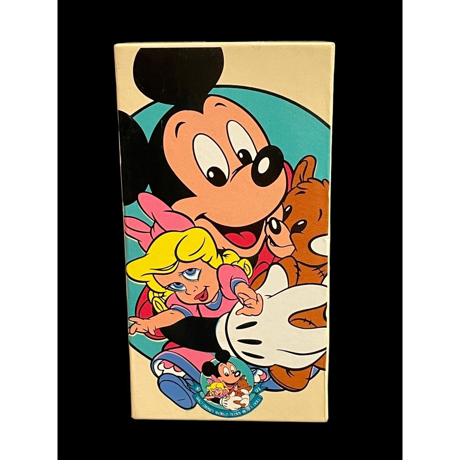 Disney Rare 1993 Walt Disney Mickey Mouse Teddy Bear and Doll Watch Size ONE SIZE - 3 Thumbnail